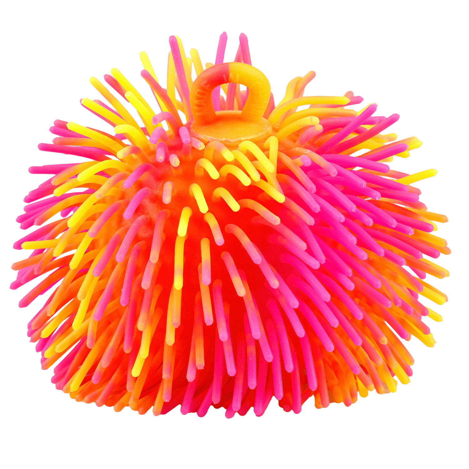 Игрушка-антистресс для рук 1toy Йо-Ёжики, шар 15 см, со светом, 4 цвета в ассортименте