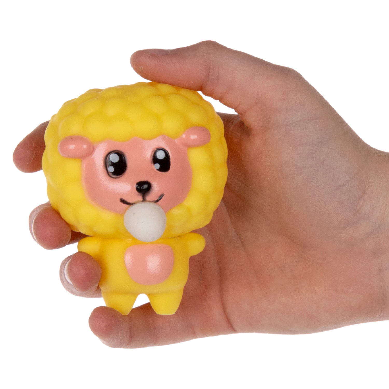 1TOY Bubble Gum-антистресс "Животные" 7,5х6х6 см, баран