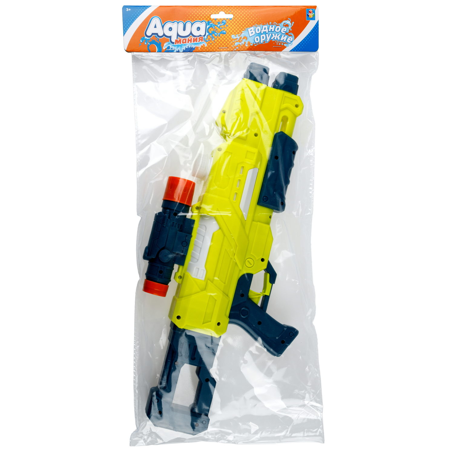 Водный пистолет 1TOY Аквамания, помповый