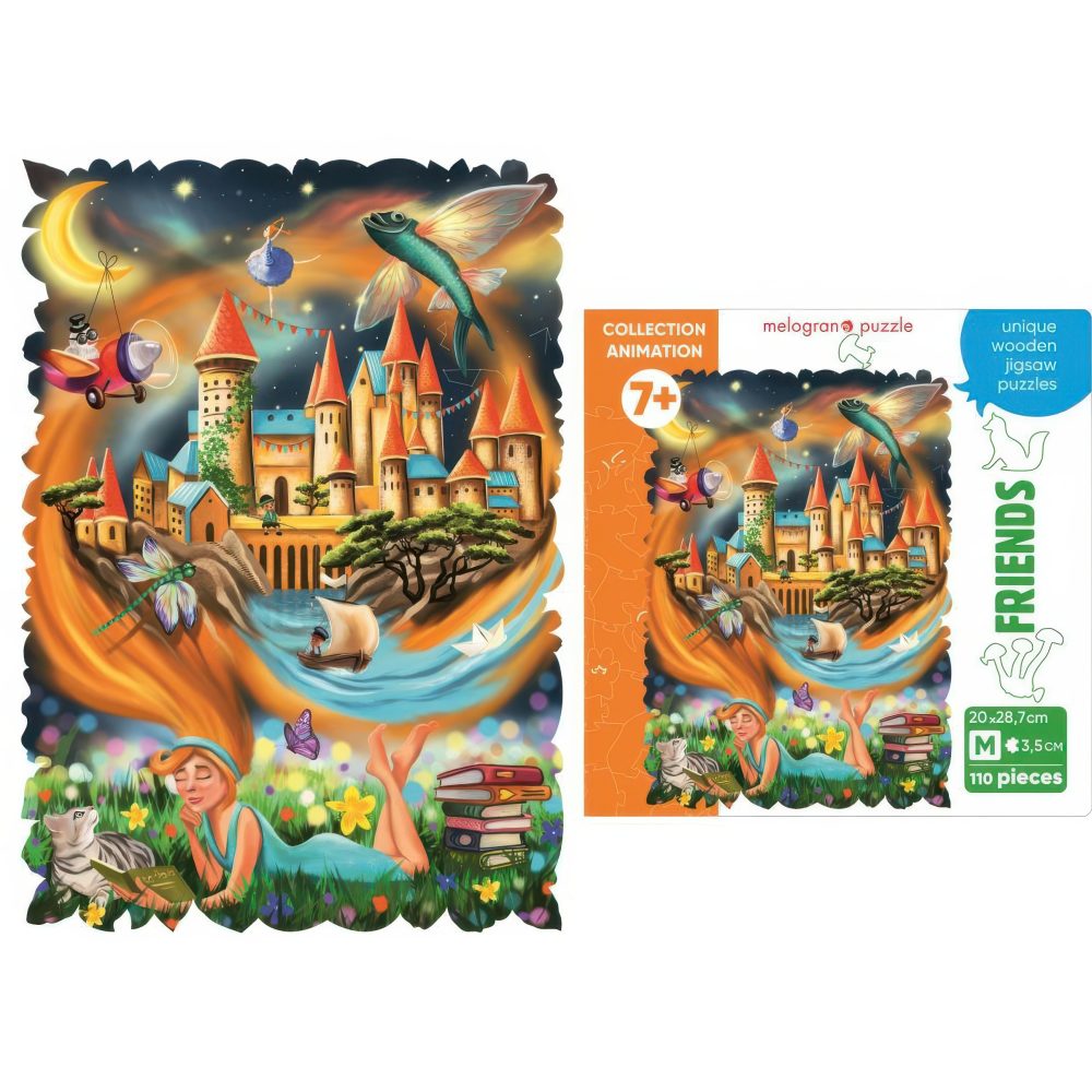 Деревянные пазлы Collection Animation Мечты, 110 деталей