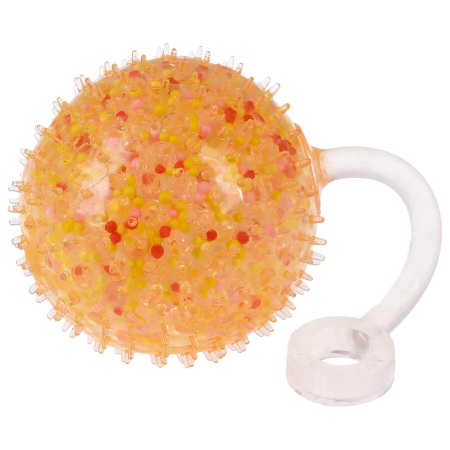 1toy Жмяка-антистресс "Шар" с разноцветными шариками 7 см, 4 вида в асс., 12 шт. в д/б