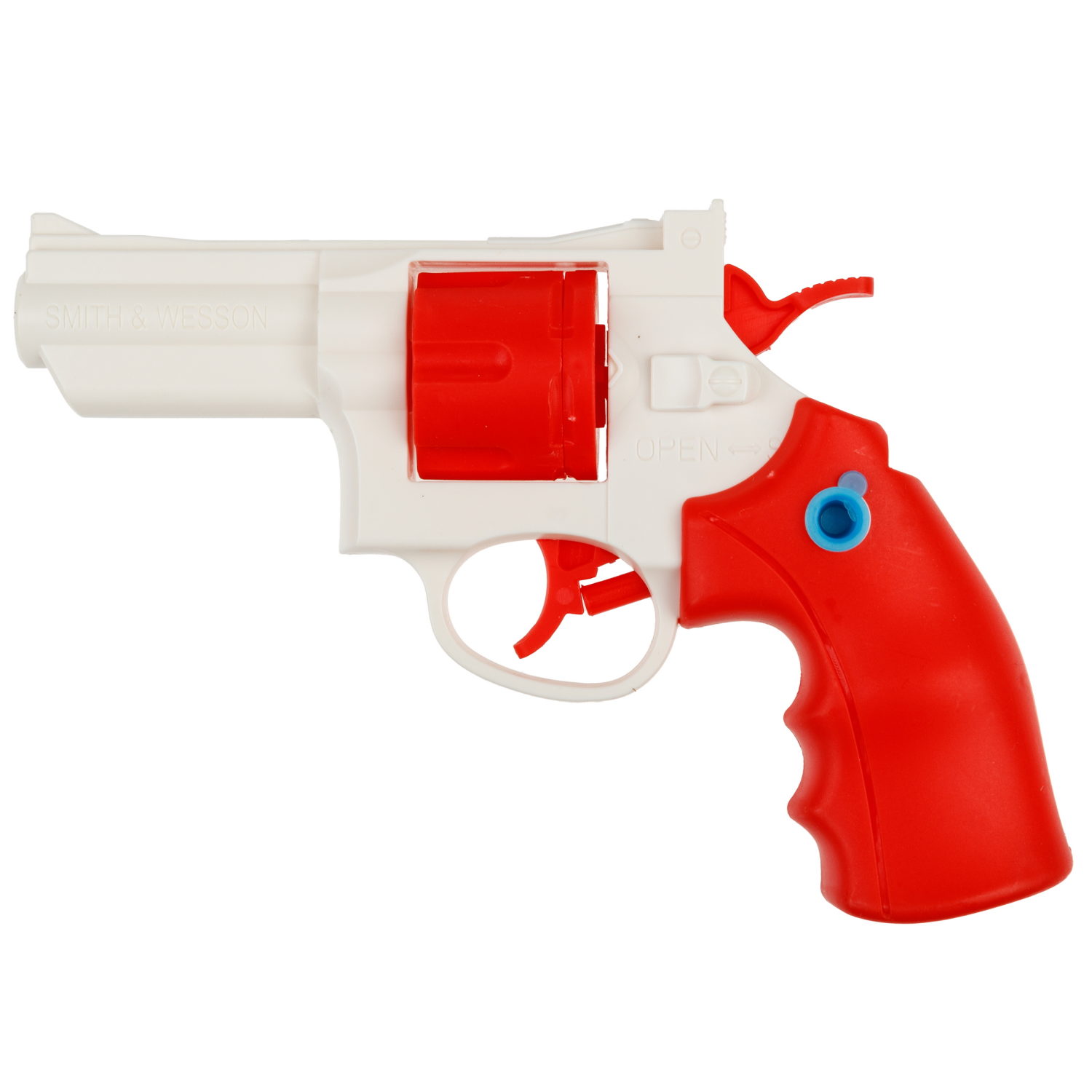 Водное оружие 1TOY Аквамания, револьвер, красный