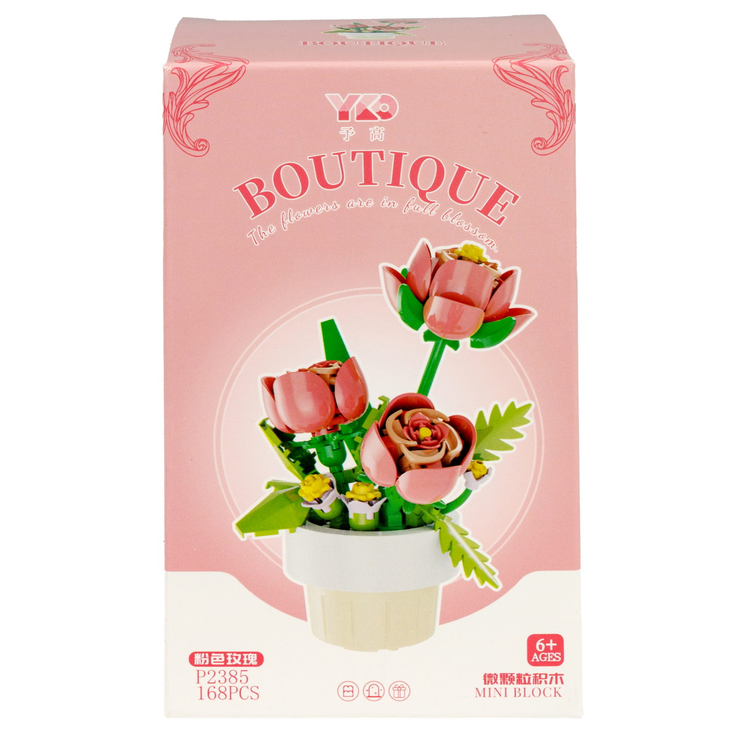 Конструктор 1TOY Blockformers "Цветы в горшках", 9 видов, от 138 до 223 деталей