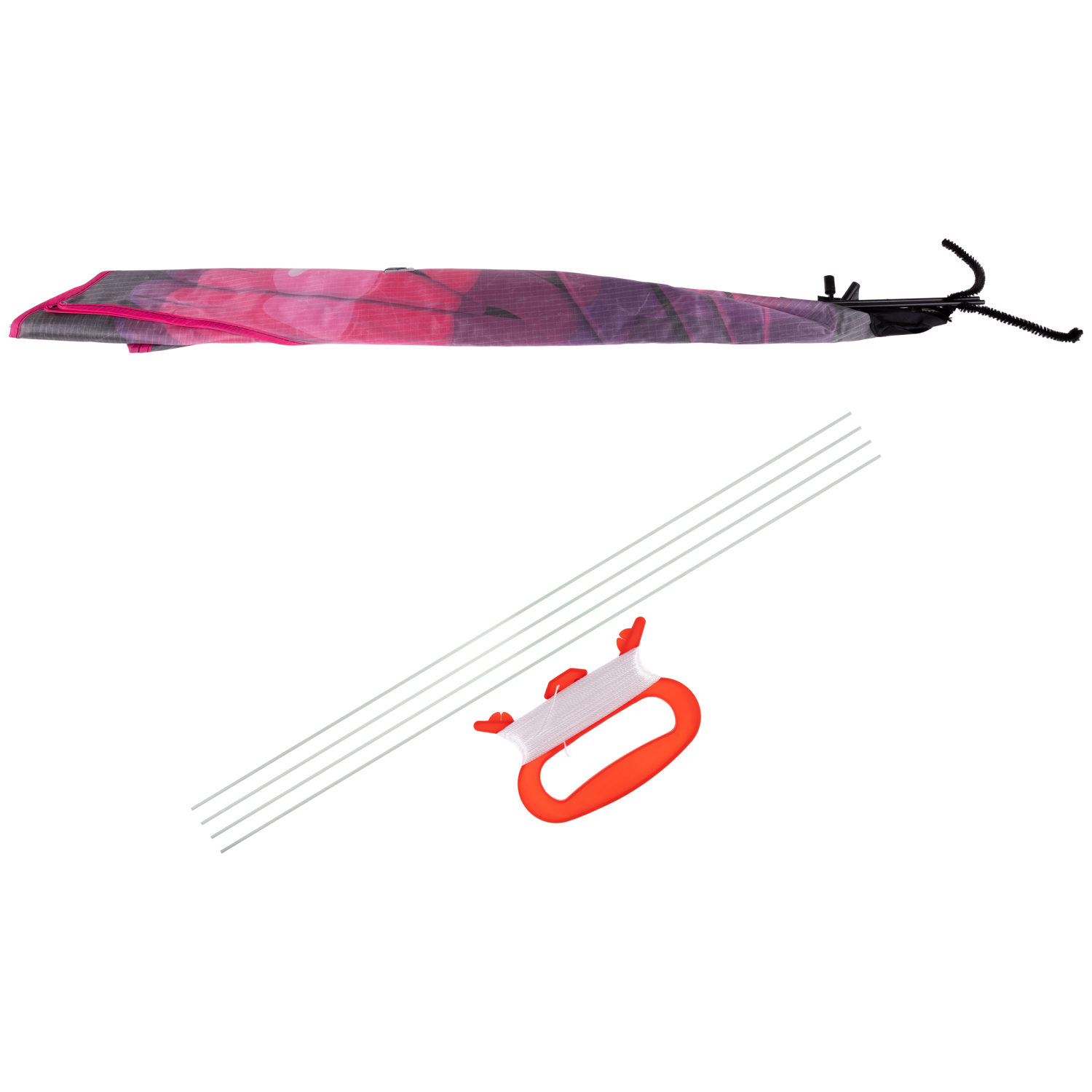 Воздушный змей 1TOY Бабочка 142x68х148 см, леер 50 м