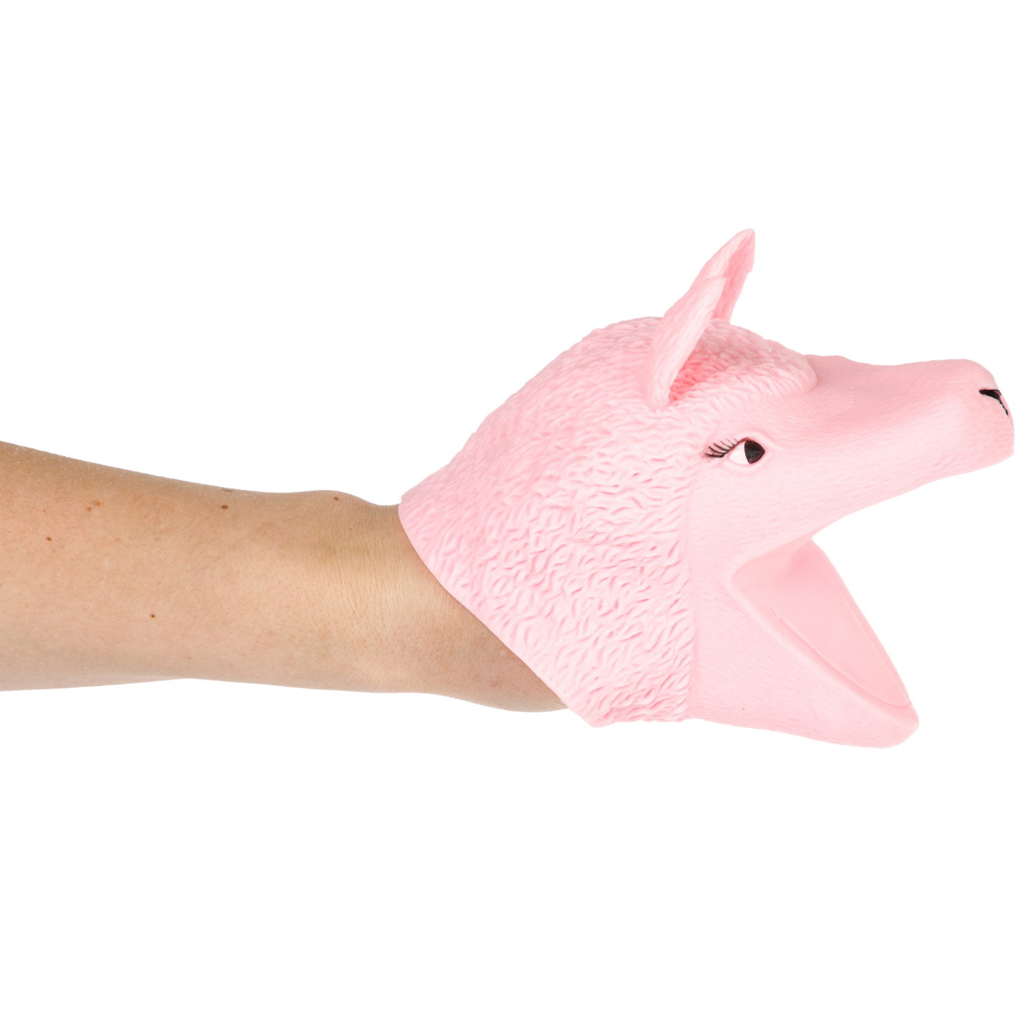 1toy Зверуки большие на руку "Лама", 2 вида в ассортименте