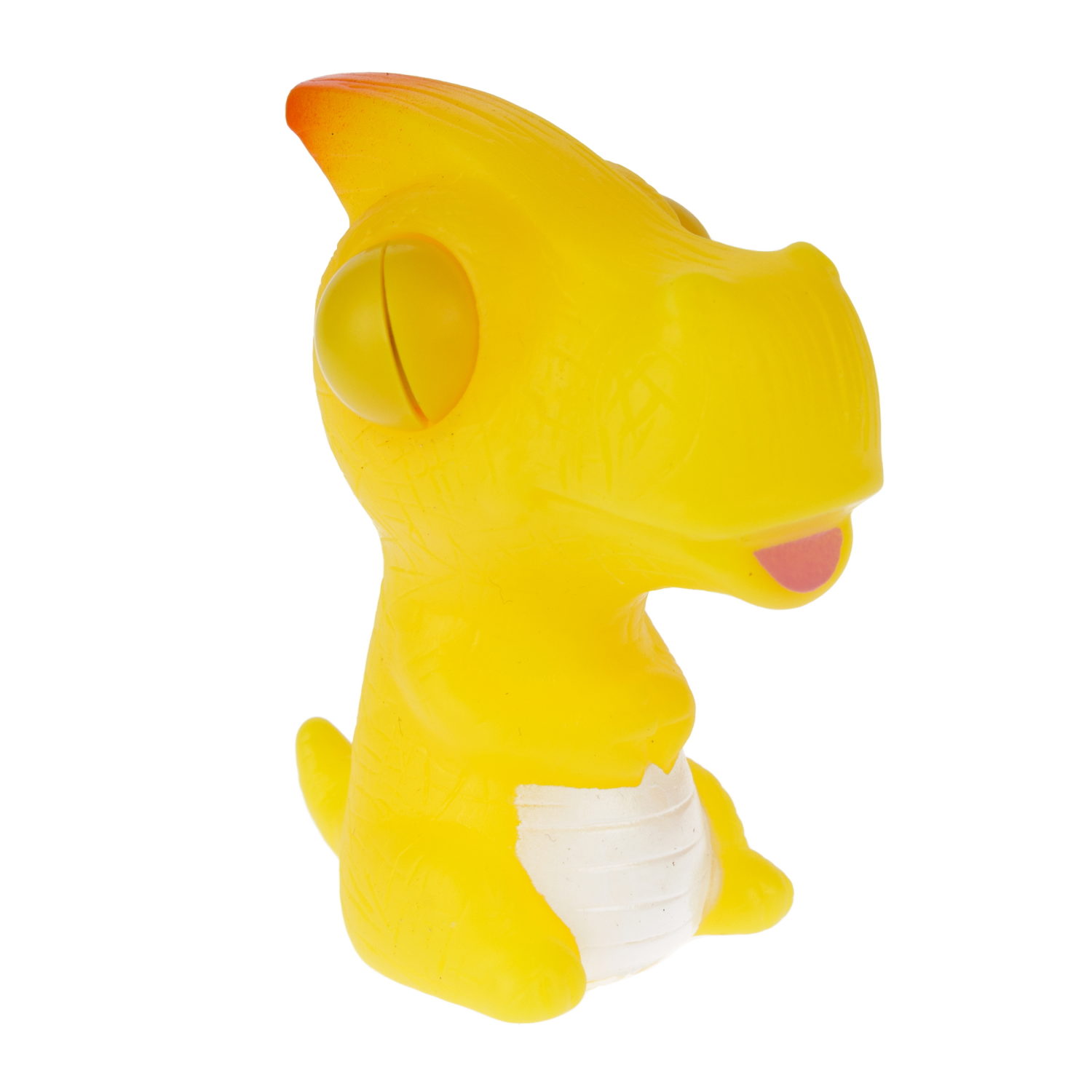 1toy Пучеглаз-антистресс "Динозавры" 4,6х7x7,5 см, желтый