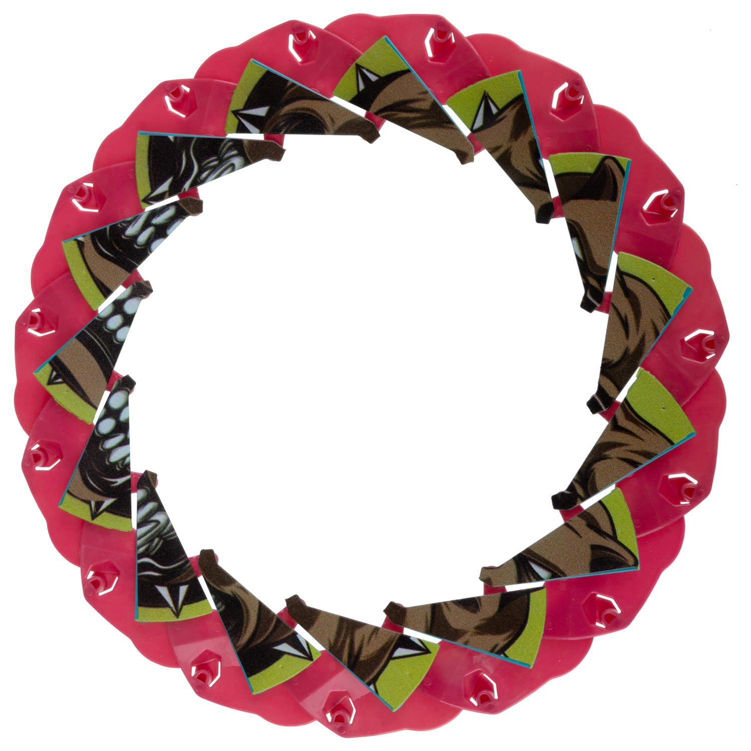 Фрисби складной 1TOY 12/25 см, двуцветный, в ассортименте