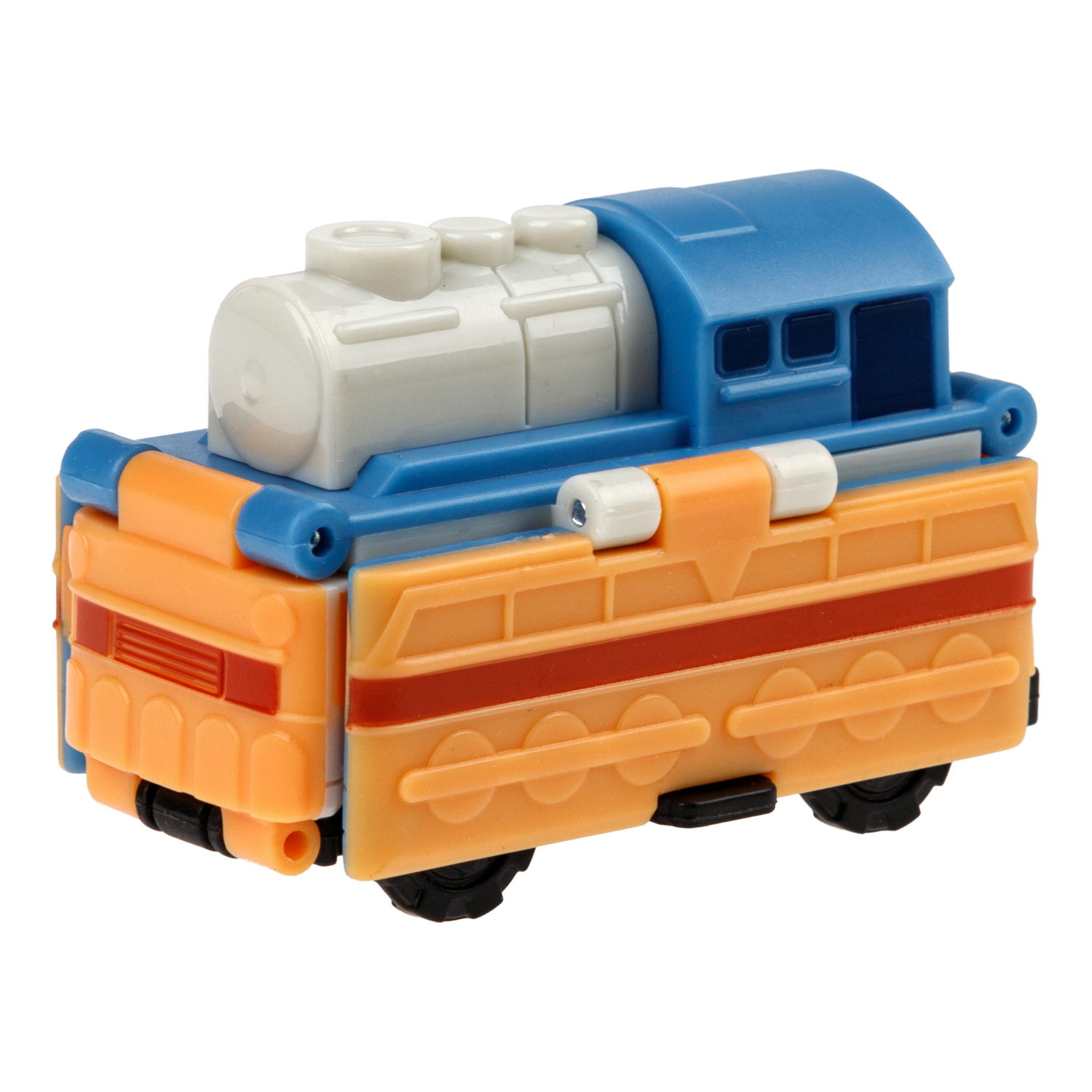 1toy Transcar Double: Паровоз – Скоростной поезд, 8 см, блистер