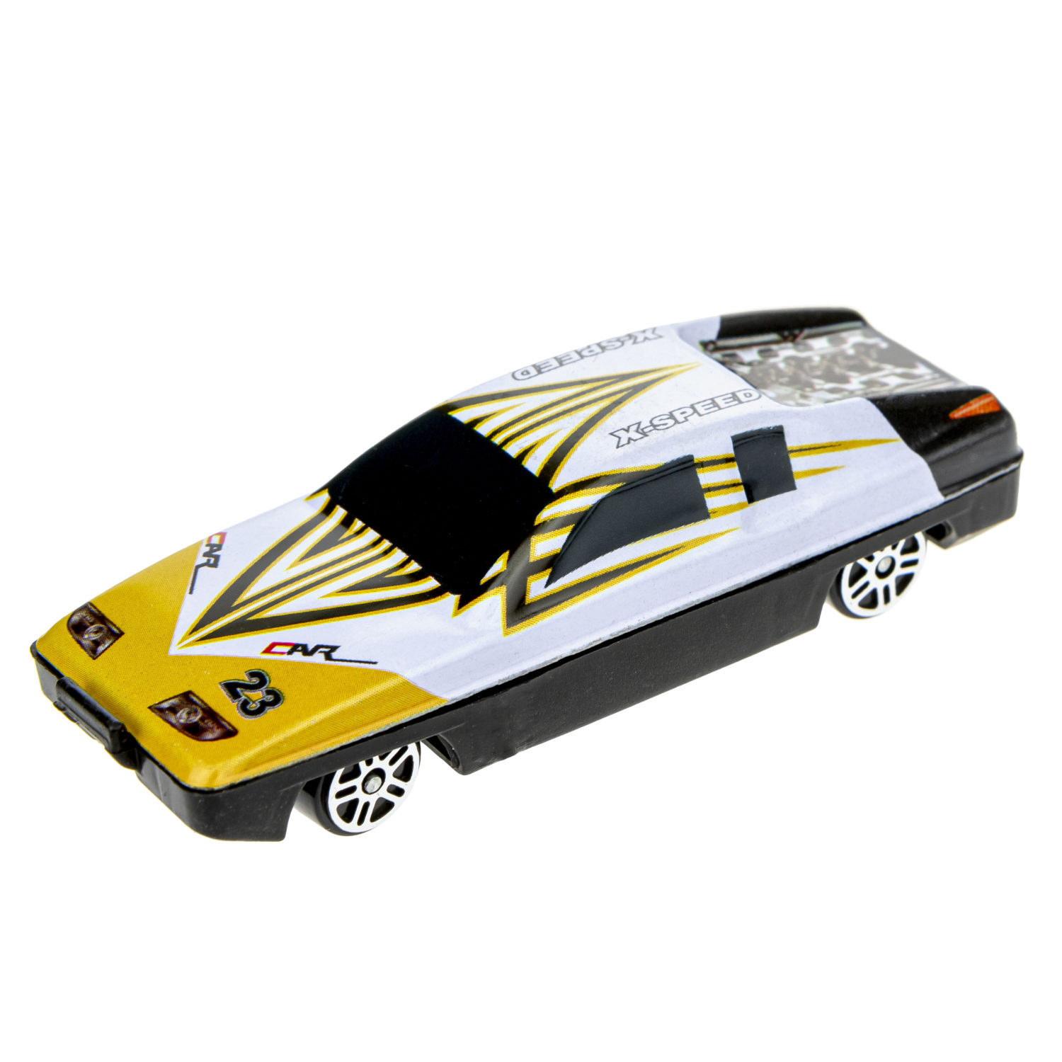 Набор металлических машинок 1TOY Драйв, гоночные, маленькие, 7 см, 4 шт.