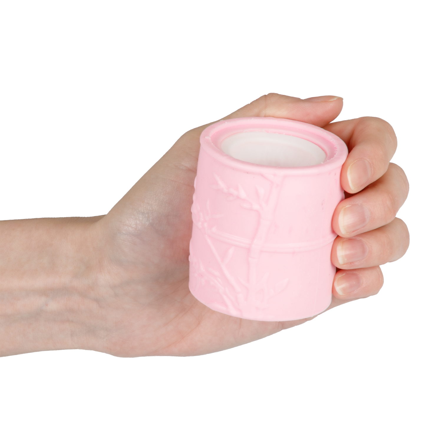 1Toy Жмяка "Выскочка. Бурундук" 5х6х7 см, розово-белый