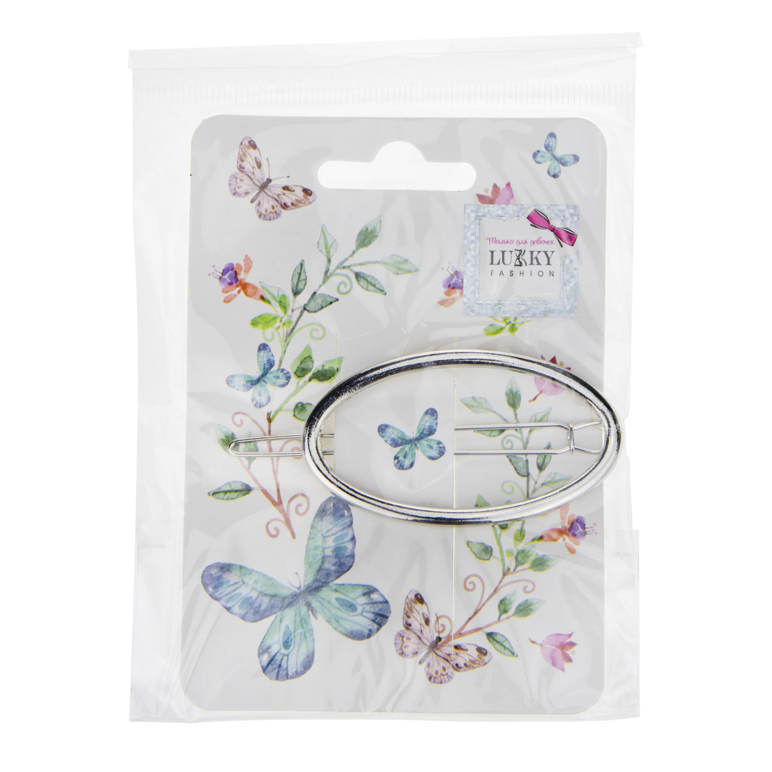 LUKKY Fashion заколка для волос Овал, 1шт