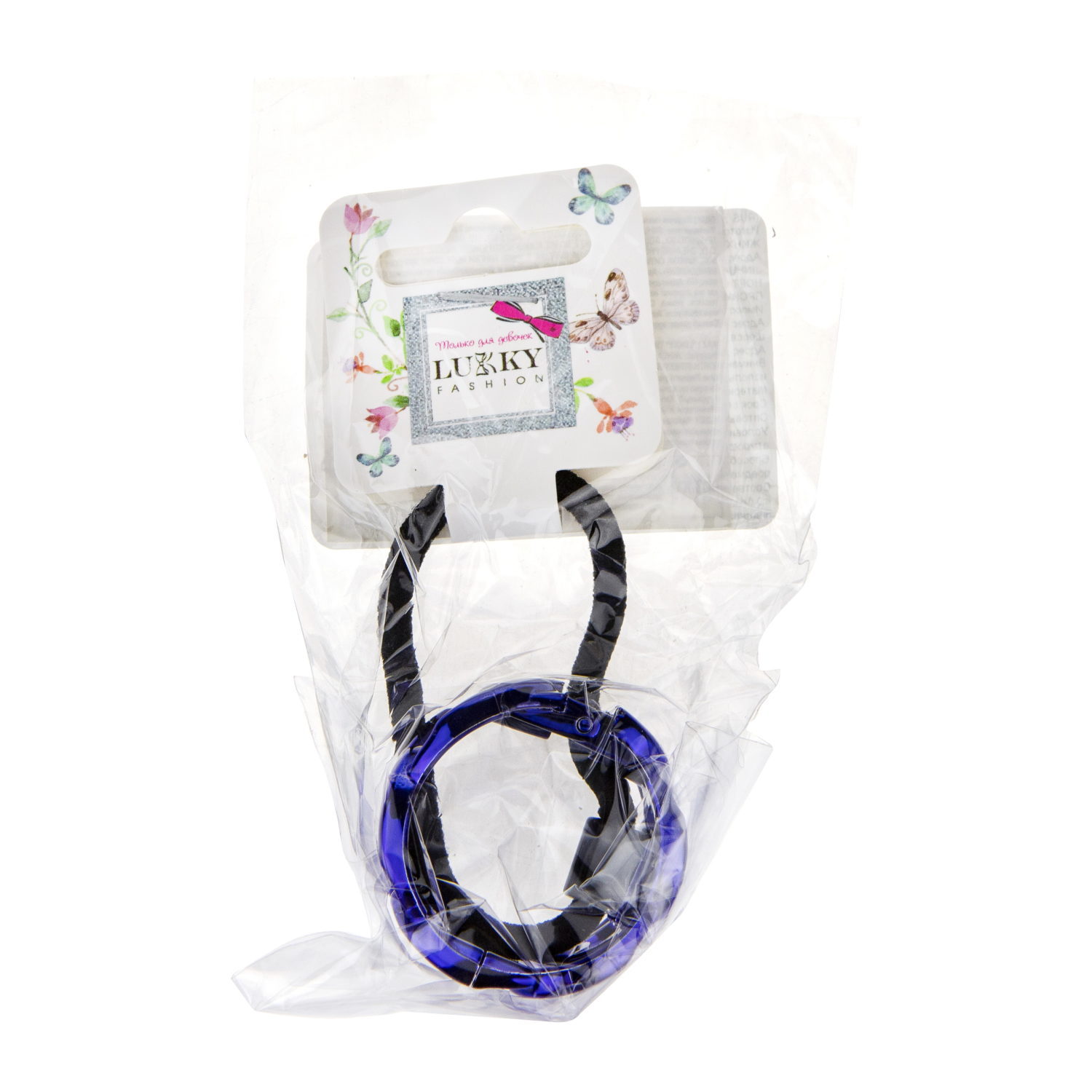 Резинка для волос Lukky Fashion с зажимом цепочка