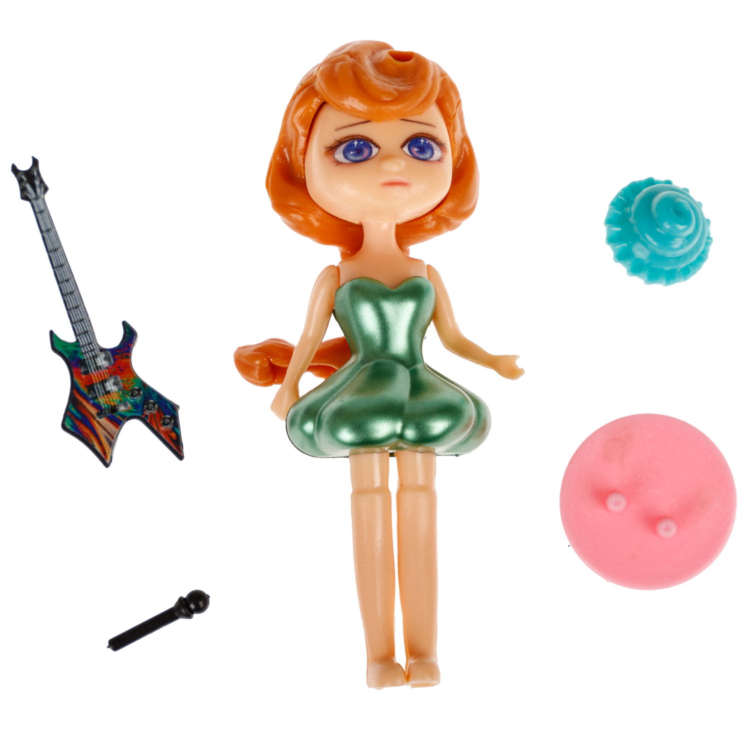 Кукла 1TOY K-POP Girls band с музыкальными инструментами, 30 видов в ассортименте