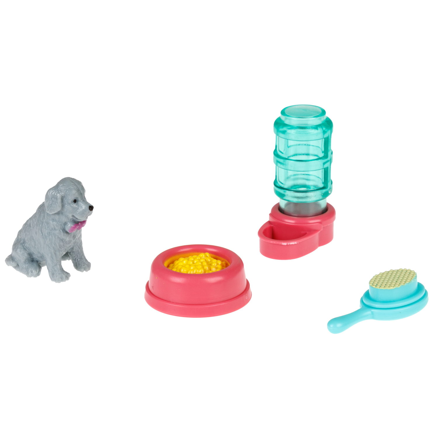 1TOY игровой набор Собачка с аксессуарами, в шаре, 6 видов в ассортименте