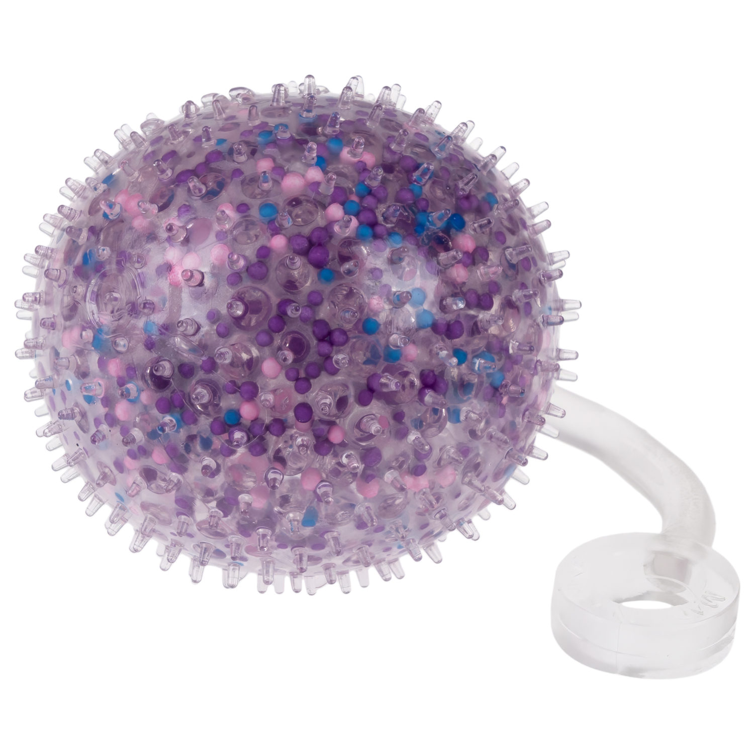 1toy Жмяка-антистресс "Шар" с разноцветными шариками 7 см, 4 вида в асс., 12 шт. в д/б