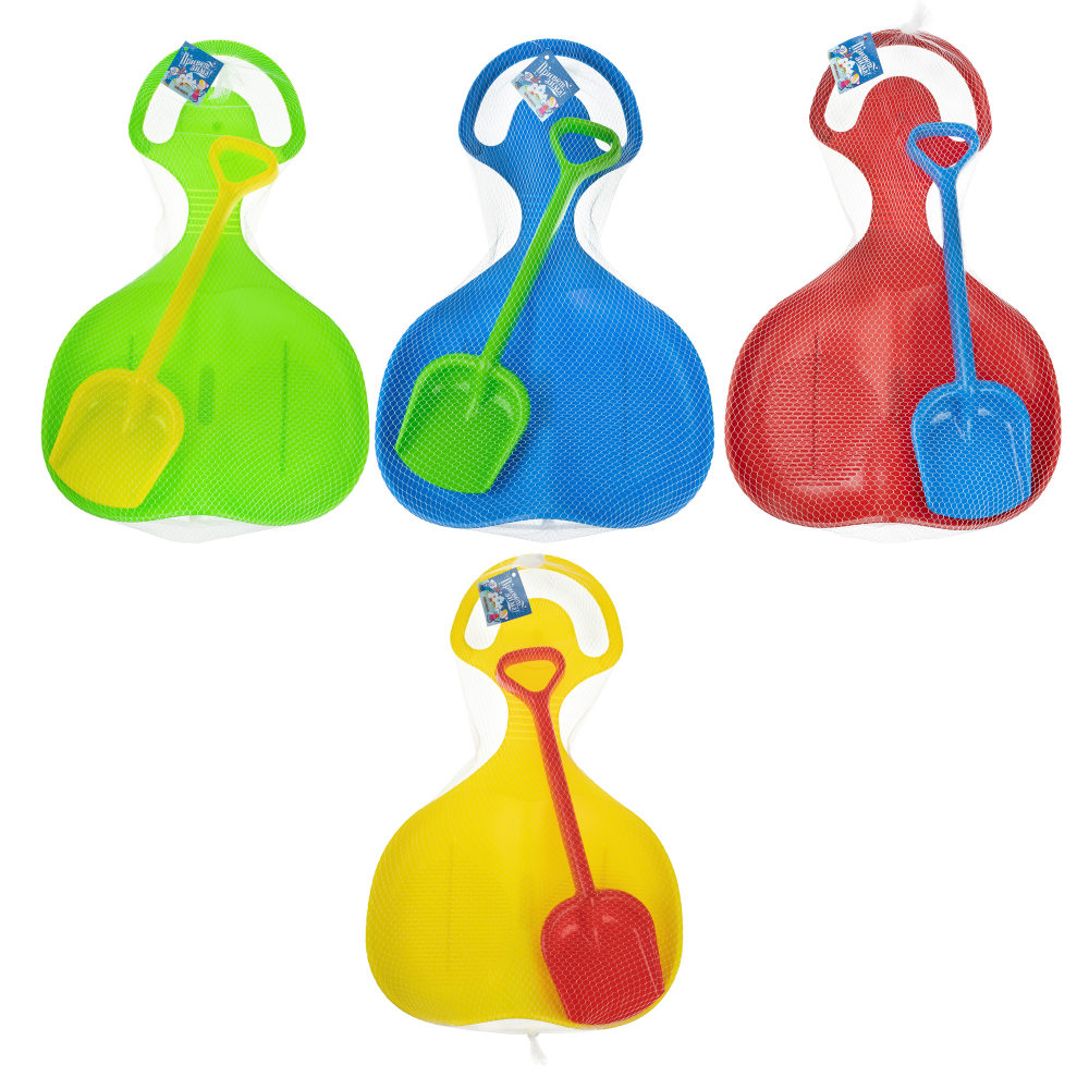 1toy набор (лопата 46 см+ледянка  57 см *40 см), цв. в асс-те