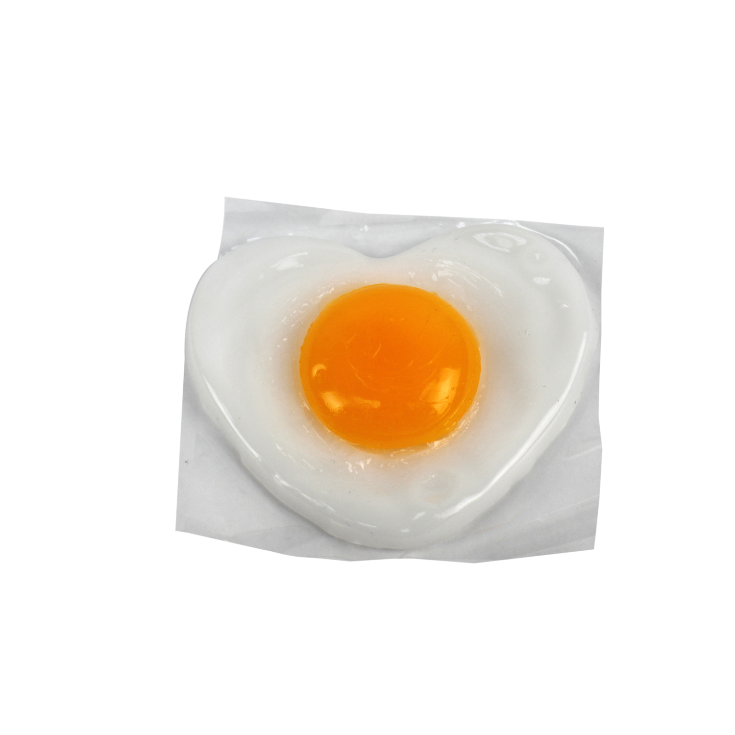 1TOY Мелкие пакости, лизун - яичница (упаковка пакет 60 шт/блок 360 шт,/кор720 шт.