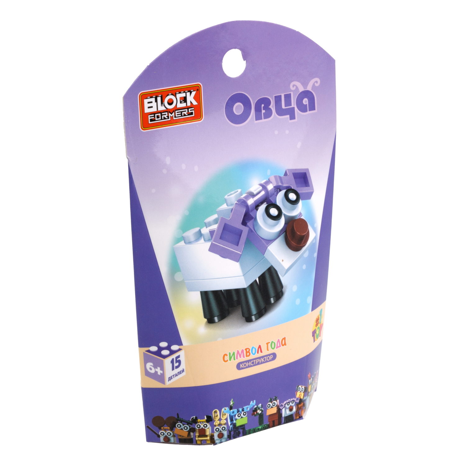 1TOY конструктор Blockformers "Символ года", 12 видов в ассортименте