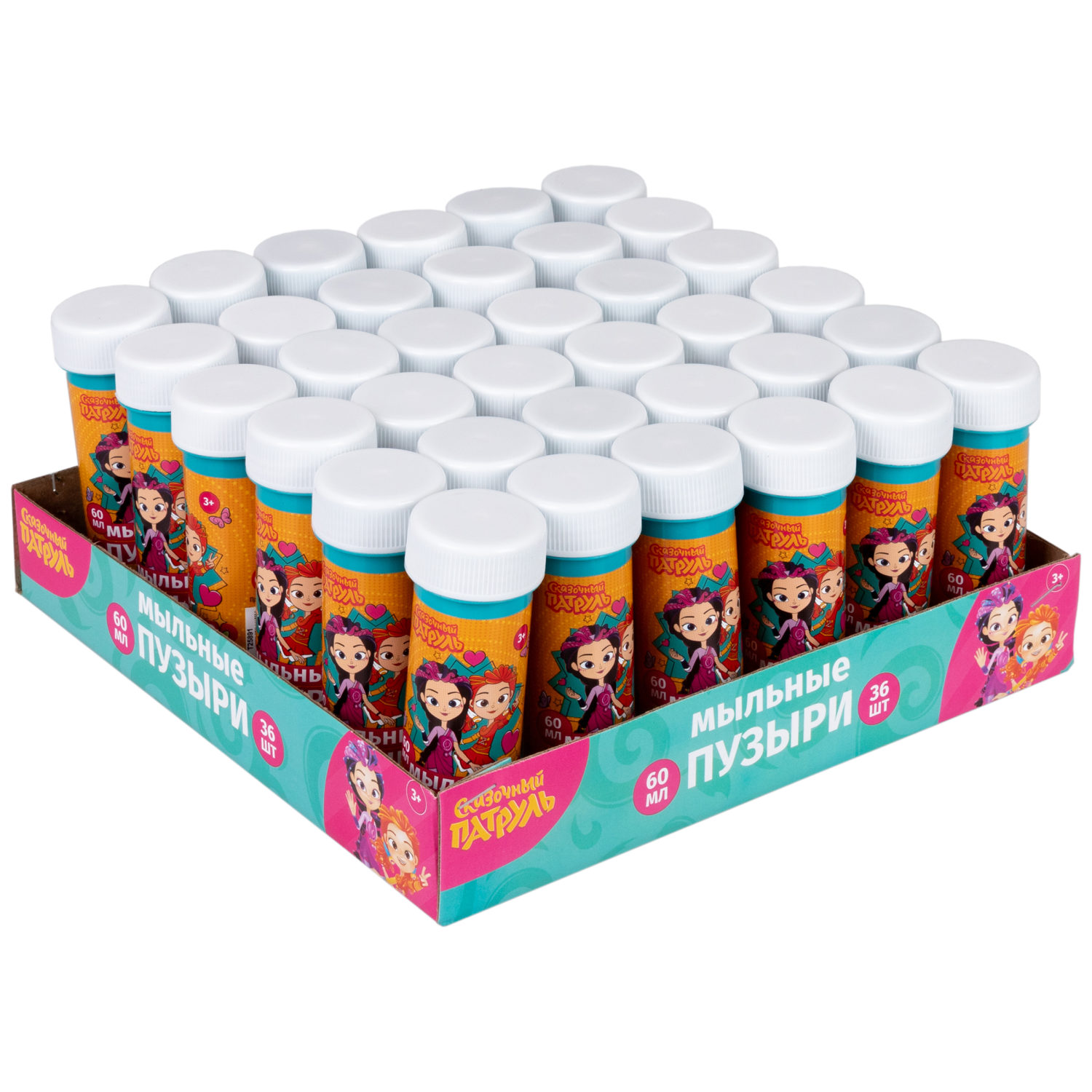 Мыльные пузыри 1TOY Сказочный патруль, 60 мл