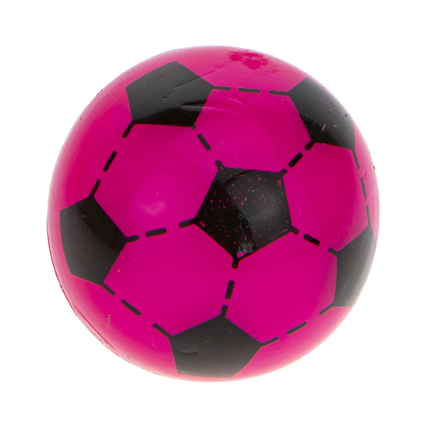 Мячик-прыгун со светом 1TOY Футбол,  5,5 см