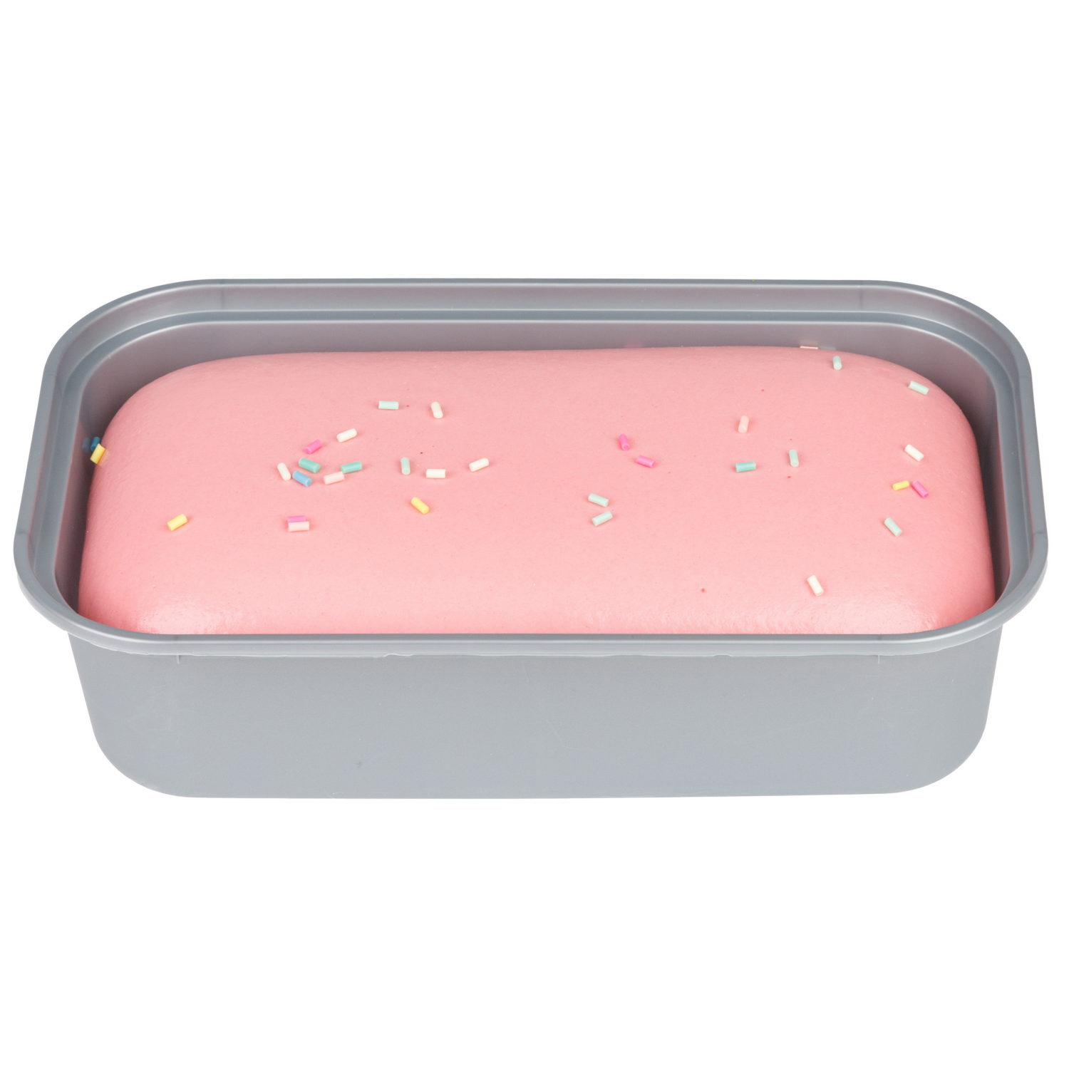 Игрушка-антистресс 1TOY Сквиш, мороженое в коробке, с ароматом клубники, 21,5х12,5х6,5 см