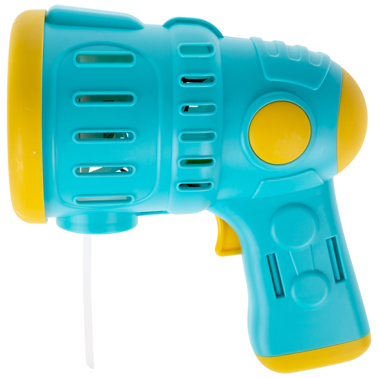 Пистолет для мыльных пузырей 1TOY Мы-шарики! Бластер космический со светом, 50 мл