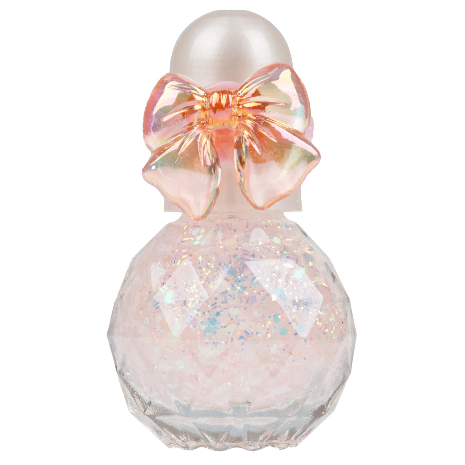 Lukky Diamond Лак для ногтей peel-off Конфетти с колечком,4,5 мл,с ароматом, розовый