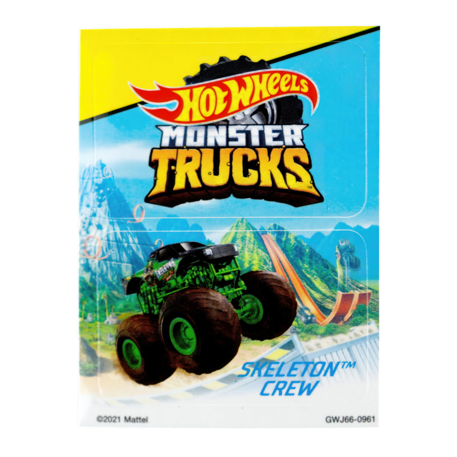 Hot wheels Набор игровой "Мини-грузовики Monster Trucks с лаунчером"