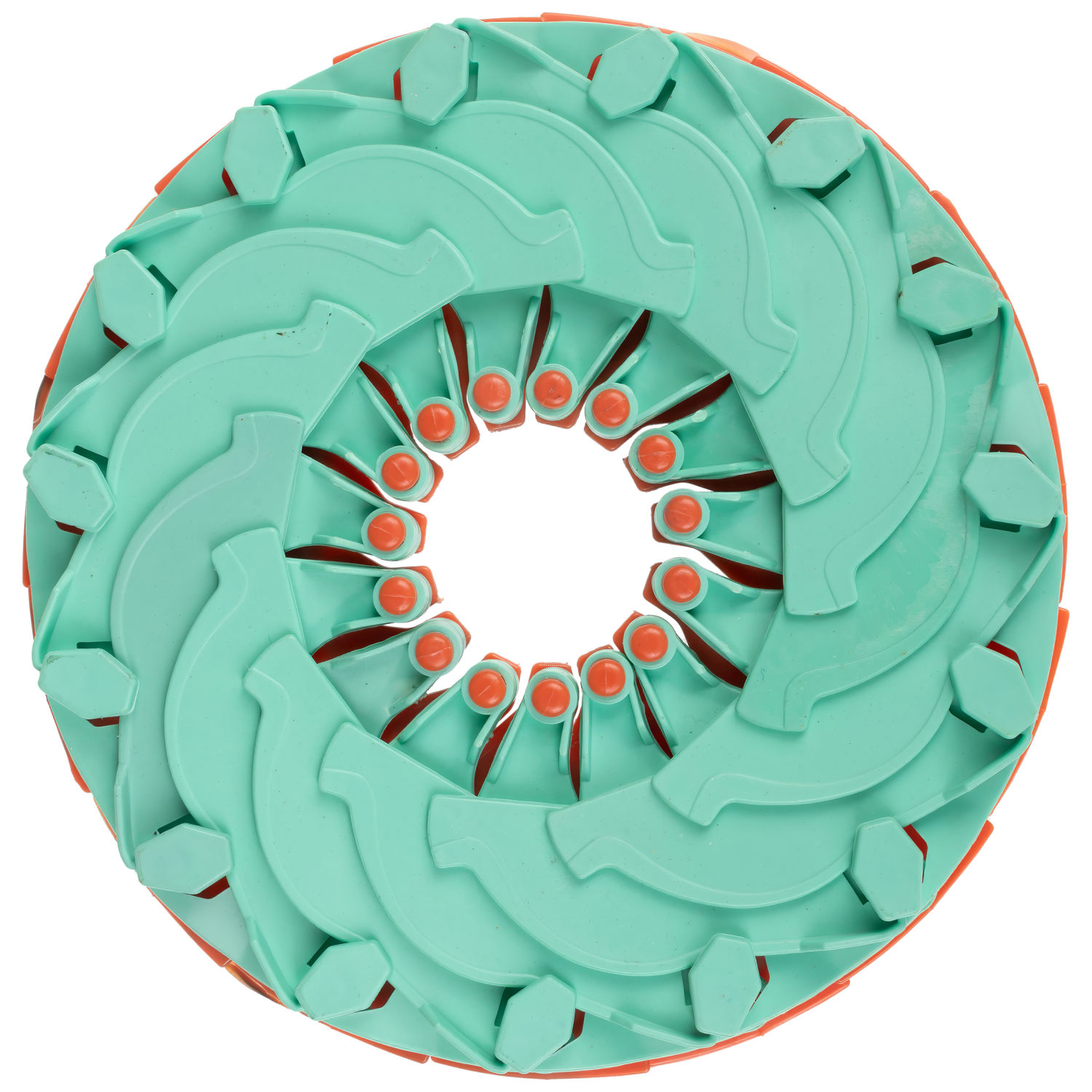 Фрисби складной 1TOY 12/25 см, двуцветный, в ассортименте