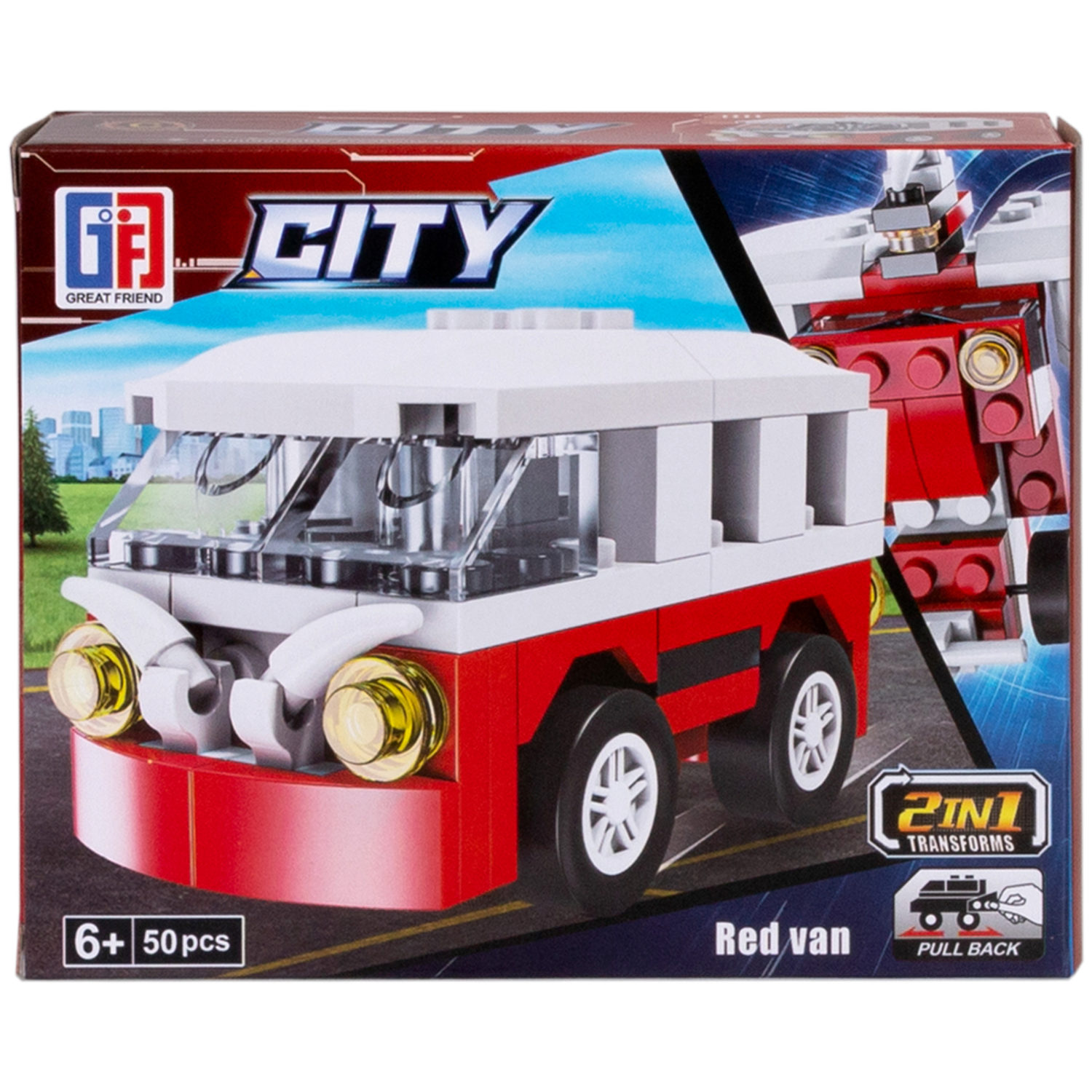 1toy Blockformers Городские службы конструктор, в асс. 4 вида