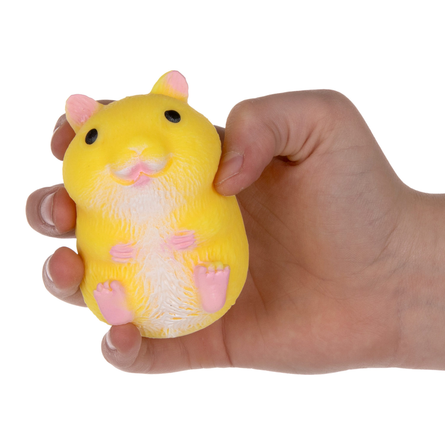 Игрушка-антистресс 1TOY Крутой замес, хомяк, в ассортименте, 7,5х5,5 см