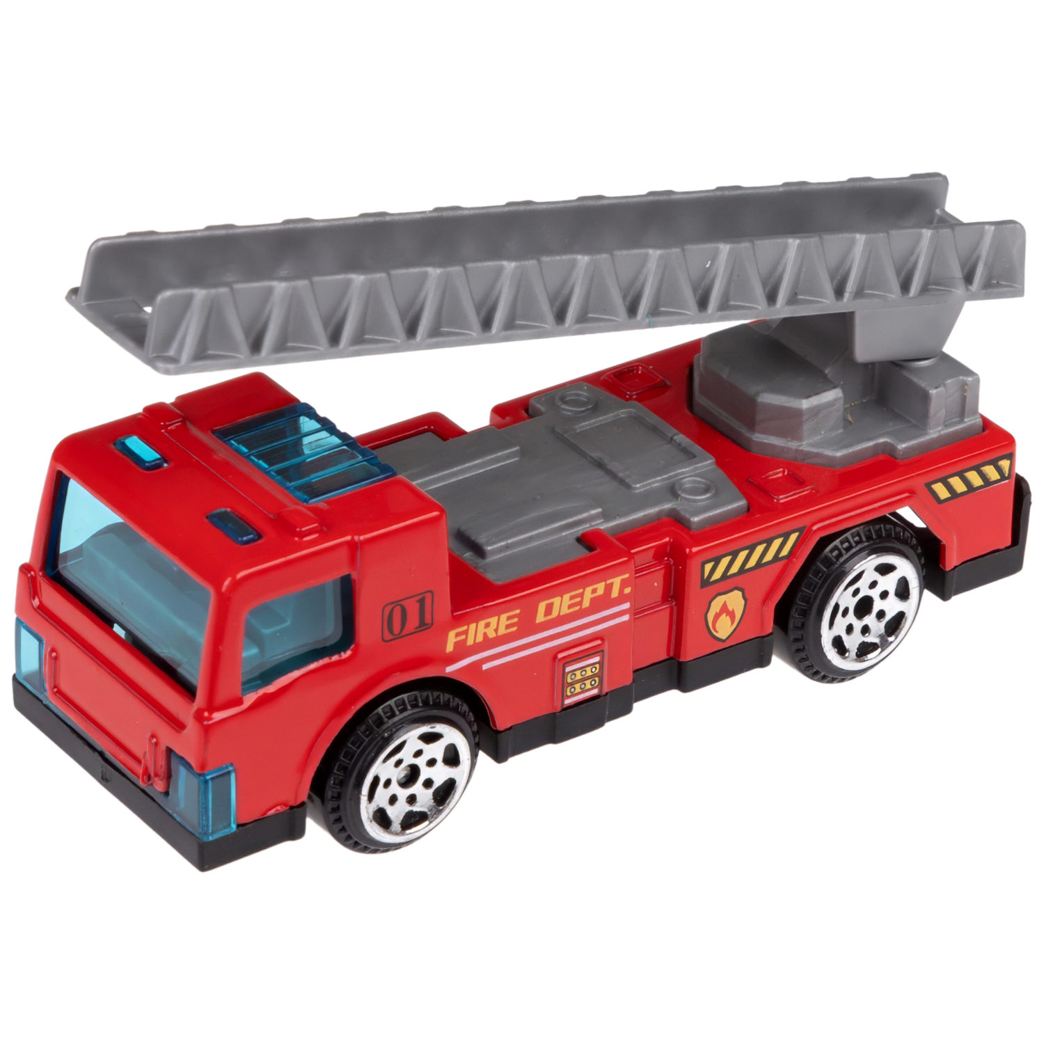 1toy Экстренные службы металлическая машинка 1:64 блистер, в асс. 12 шт.