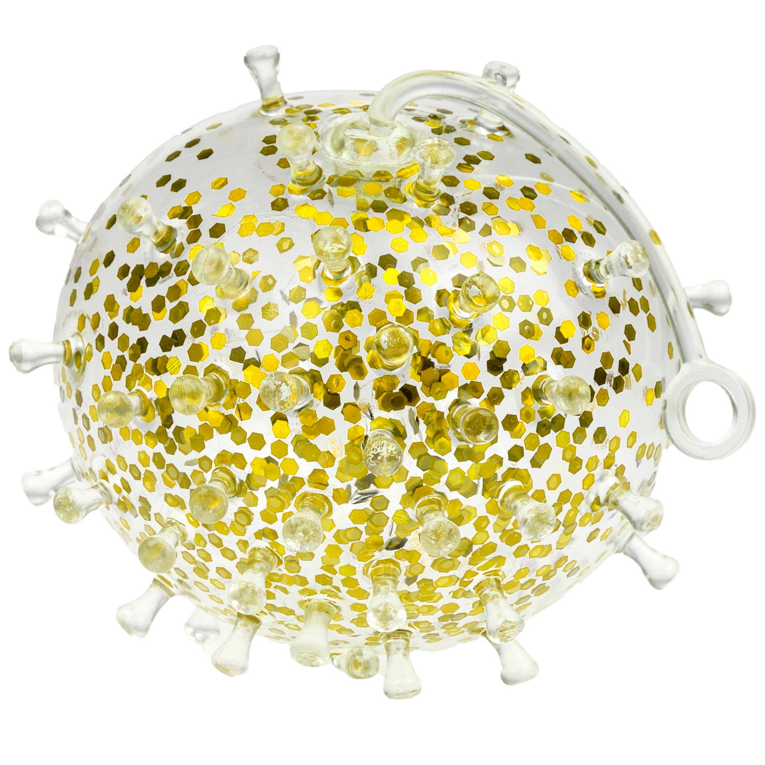 Игрушка ДУТИКИ 1TOY Вирус, прозрачный, максимальный размер 25 см, 3 вида в ассортименте