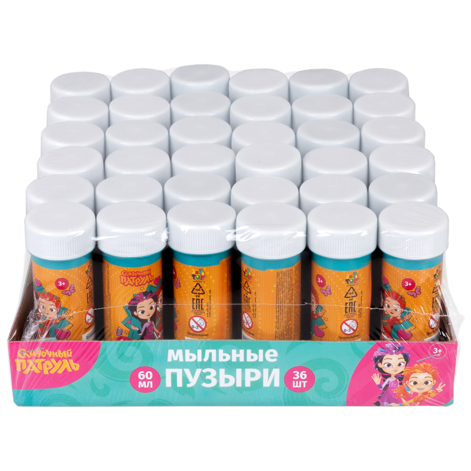 Мыльные пузыри 1TOY Сказочный патруль, 60 мл