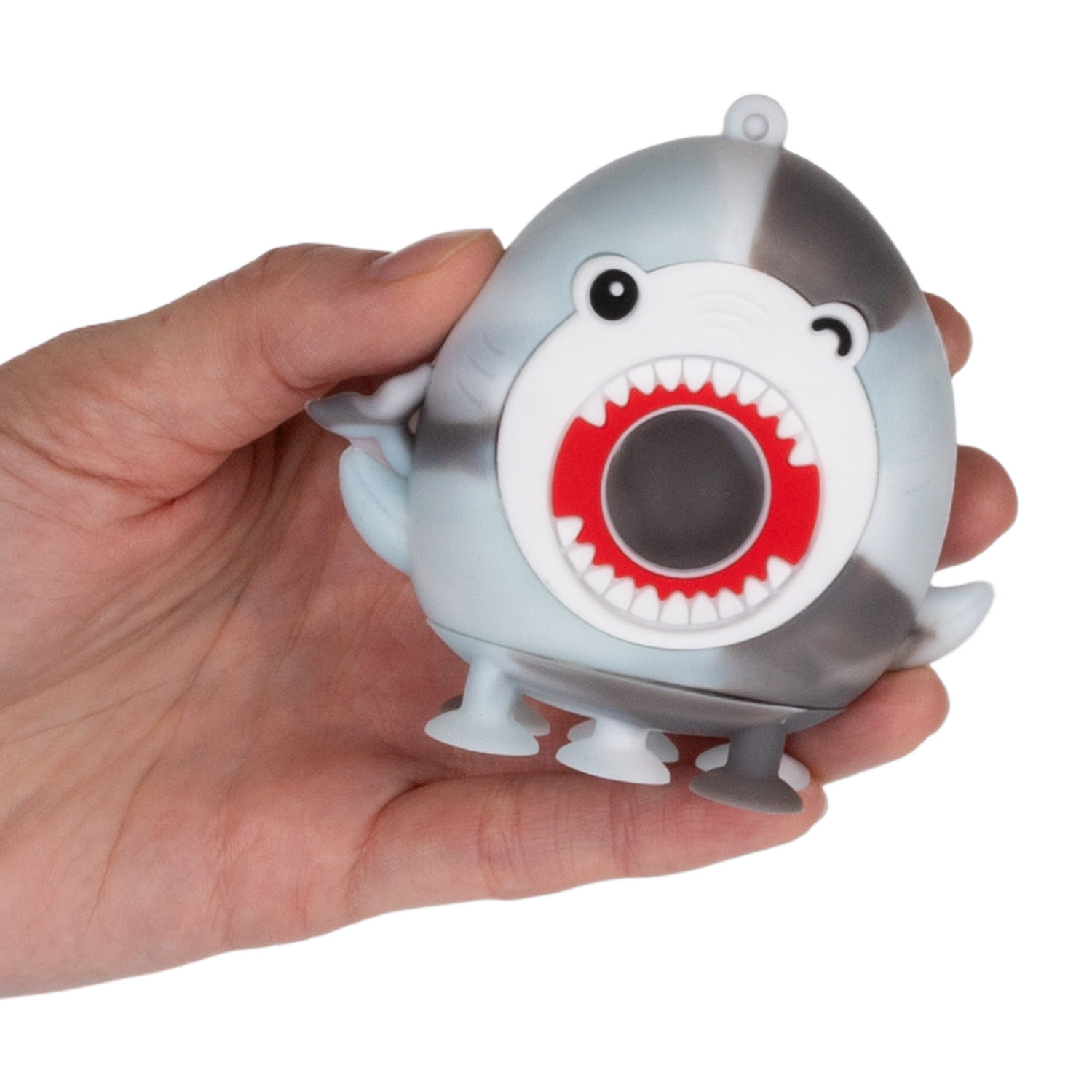 1TOY Жмяка Hit Pop It "Акулы" на присосках 8,5х4х7 см, 4 вида в ассортименте
