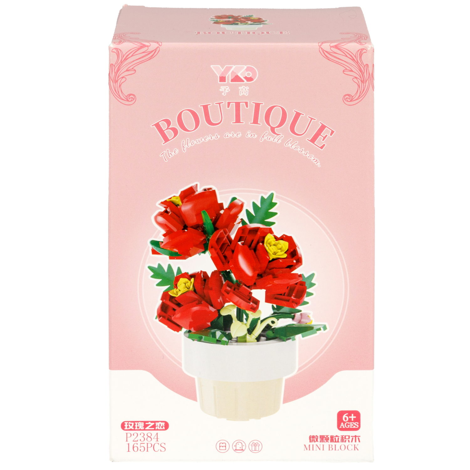 Конструктор 1TOY Blockformers "Цветы в горшках", 9 видов, от 138 до 223 деталей