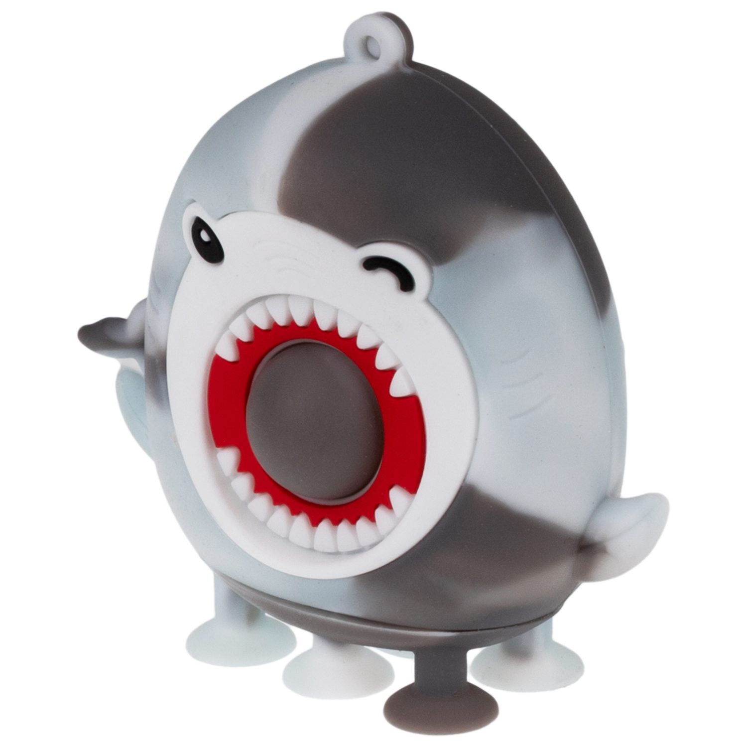 1TOY Жмяка Hit Pop It "Акулы" на присосках 8,5х4х7 см, 4 вида в ассортименте