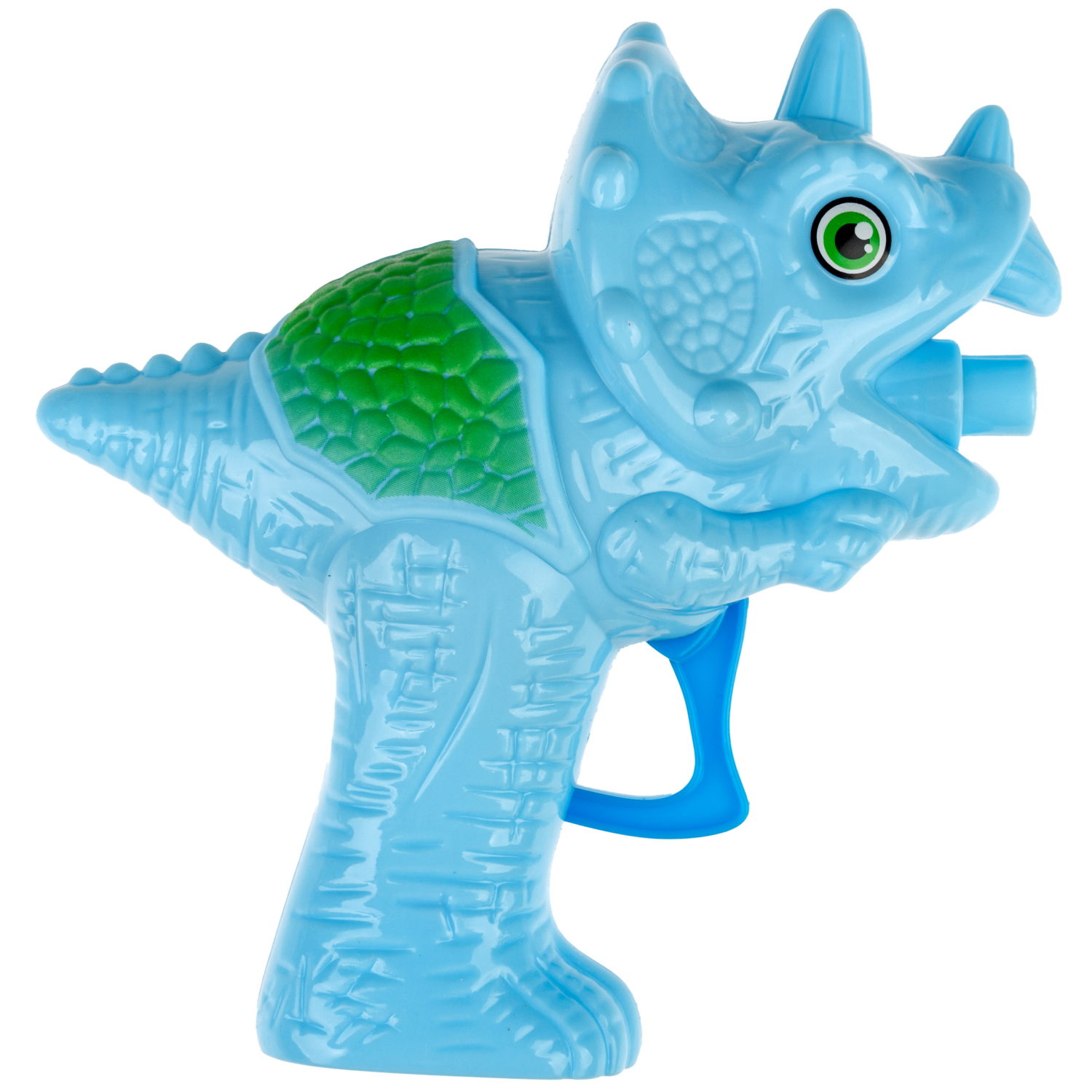 Пистолет для пускания мыльных пузырей 1TOY Мы-шарики! в виде динозавра, 50 мл
