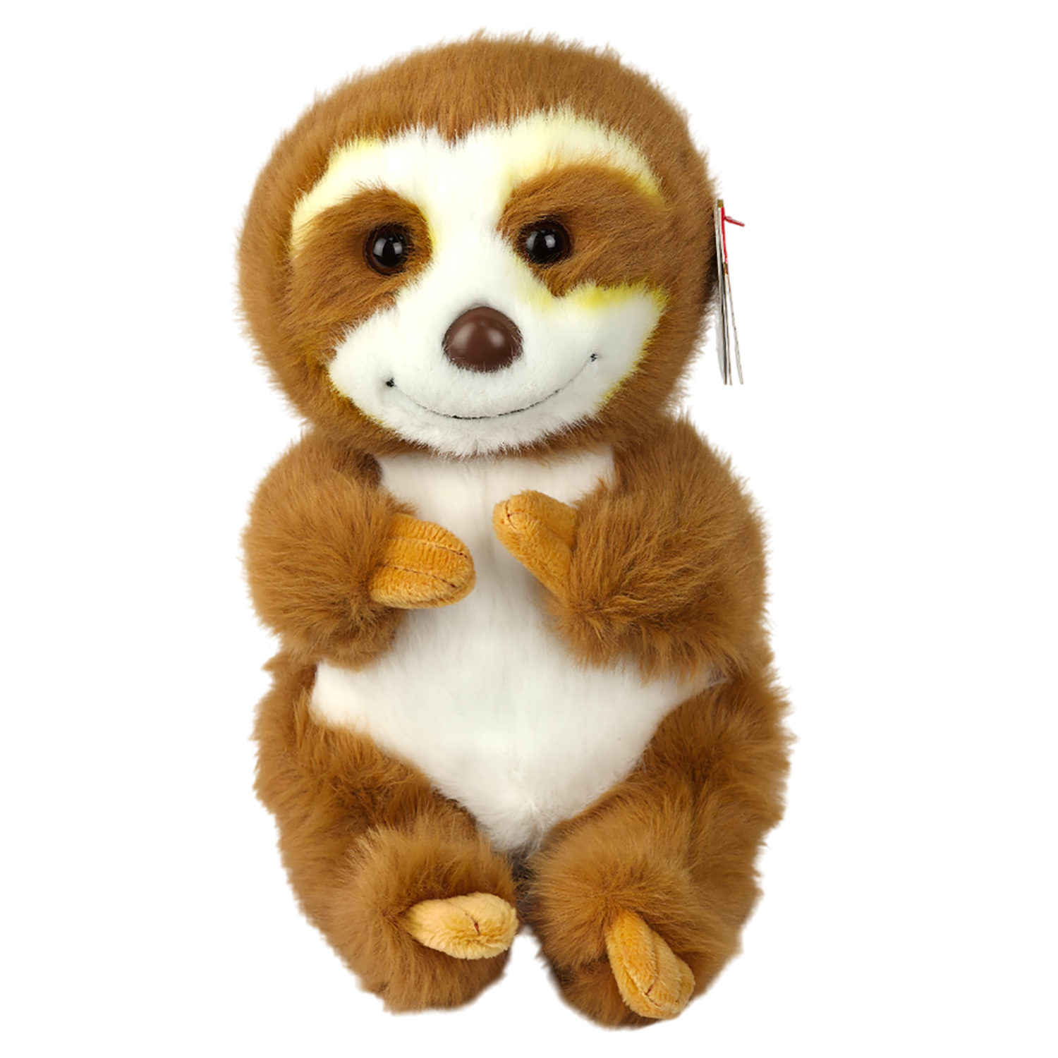 Мягкая игрушка TY Beanie Bellies коричневый ленивец Stella, 15 см