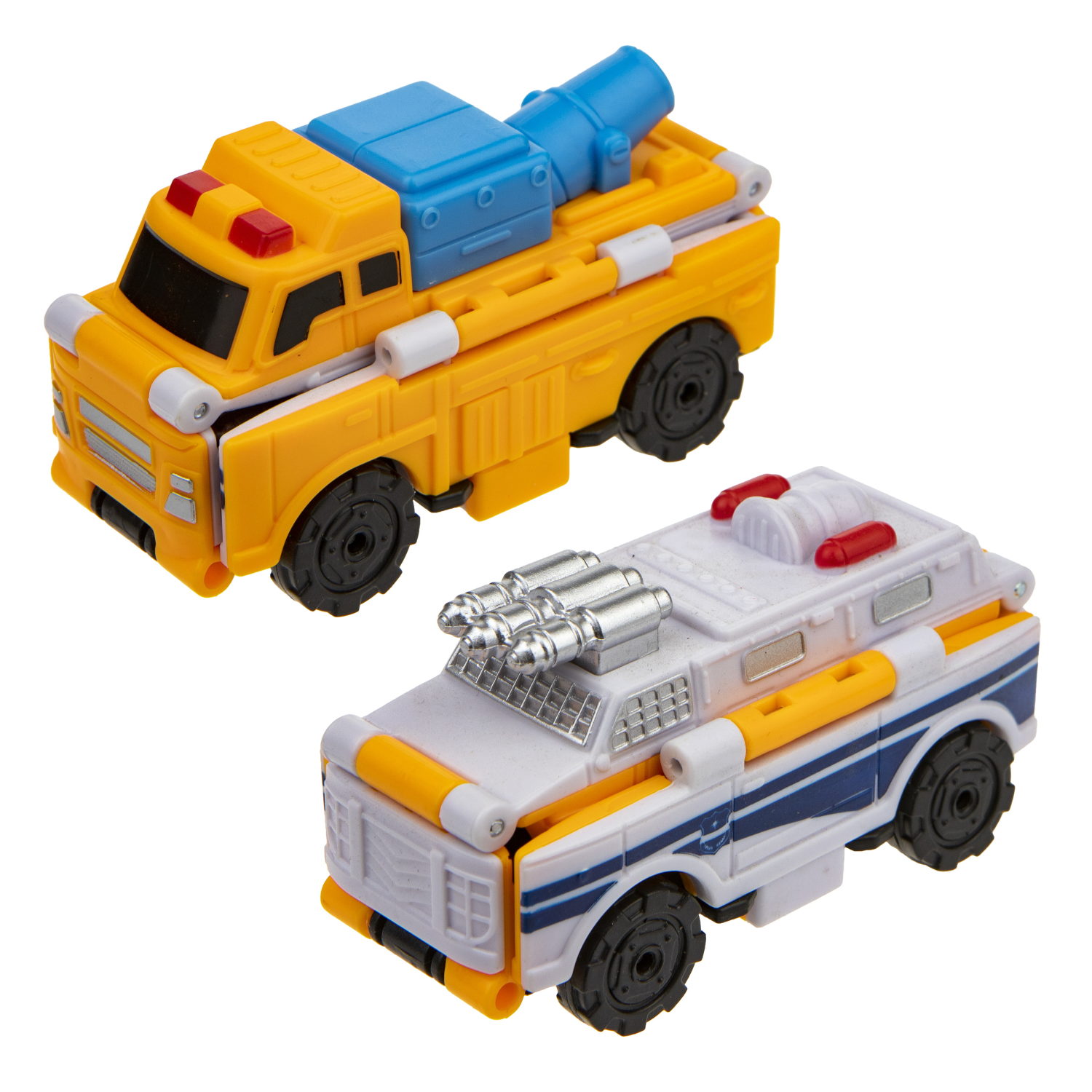 Машинка игрушка для мальчика 2в1 Transcar Double 1toy: дезинфектор – авто-водомёт