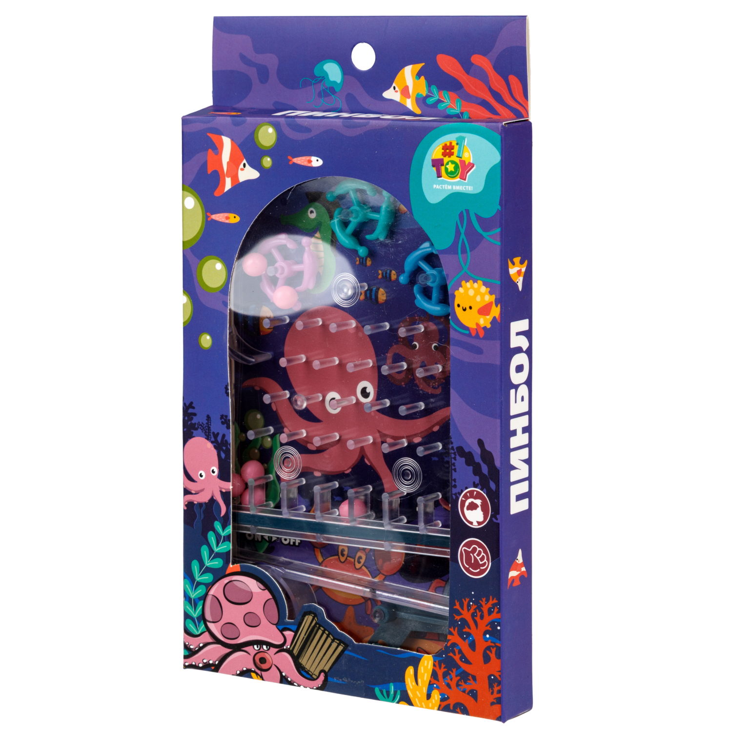 Настольная игра 1TOY Игродром Пинбол в ассортименте