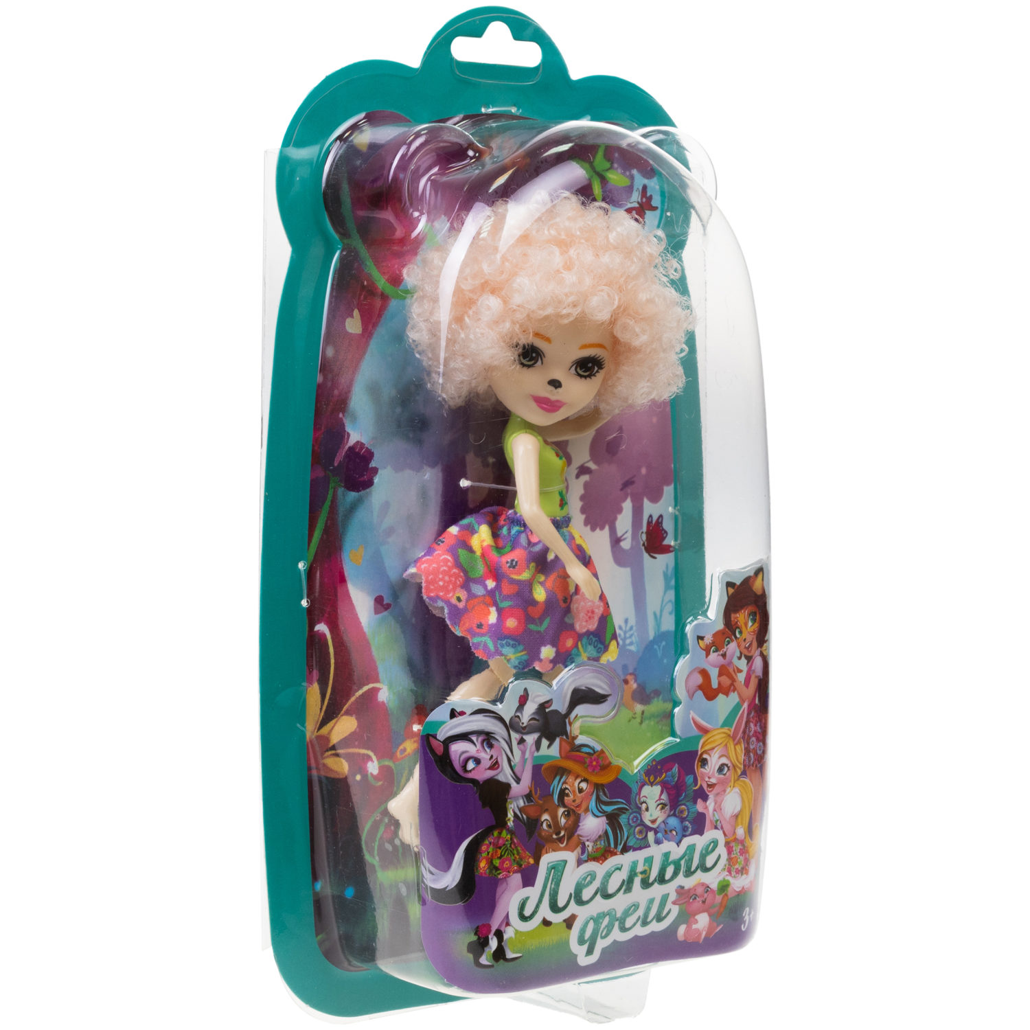 Кукла 1TOY Лесные Феи с кудрявыми светлыми волосами, детская, принцесса леса, игрушка для девочки, 16 см