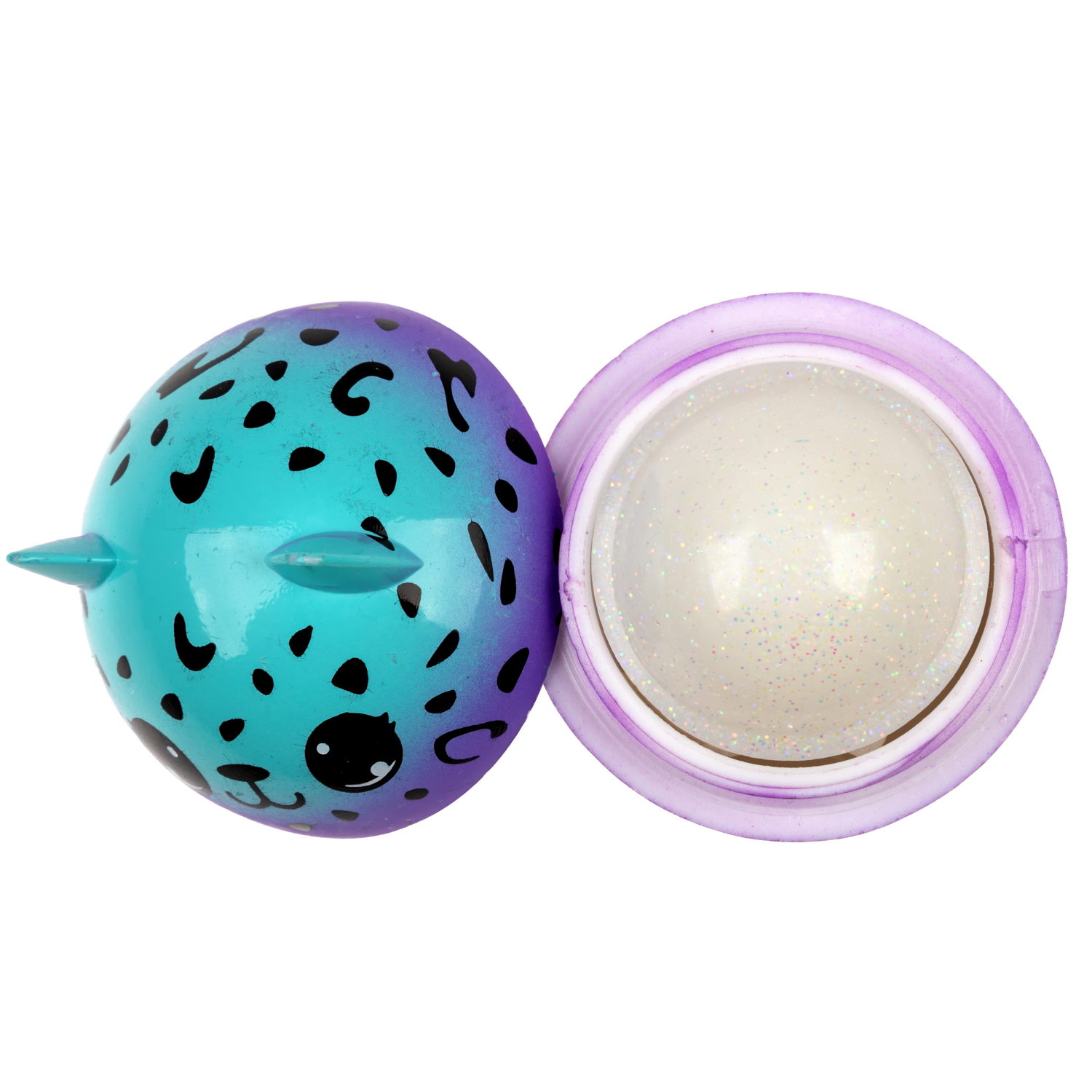 Бальзам для губ с блёстками Lukky Angel «Жемчужные переливы»,с ароматом ванильного мороженого, 6 г