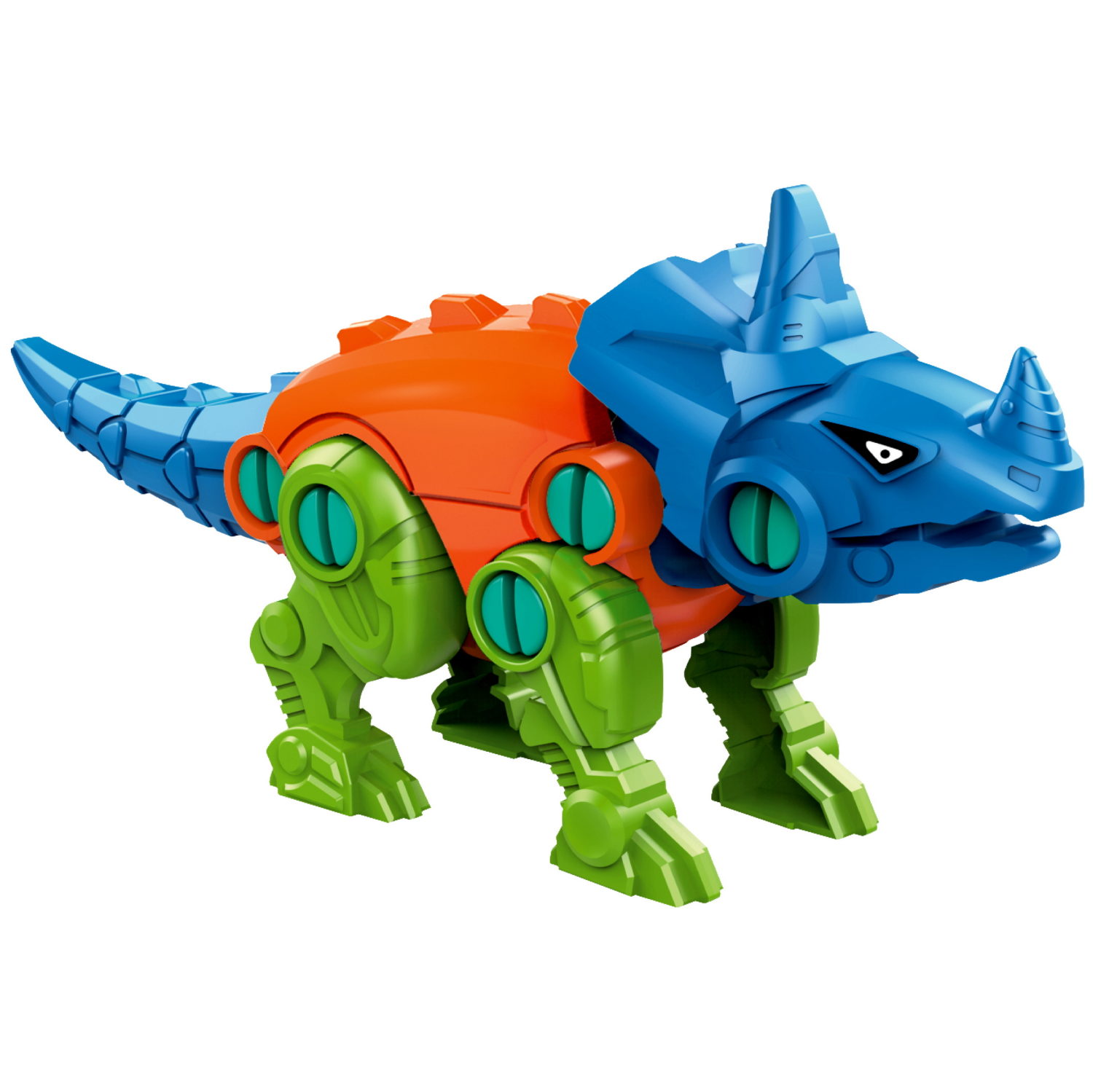 Трансботы 1TOY Зоотехника «Динофайтер», 5 видов, собираются в робота