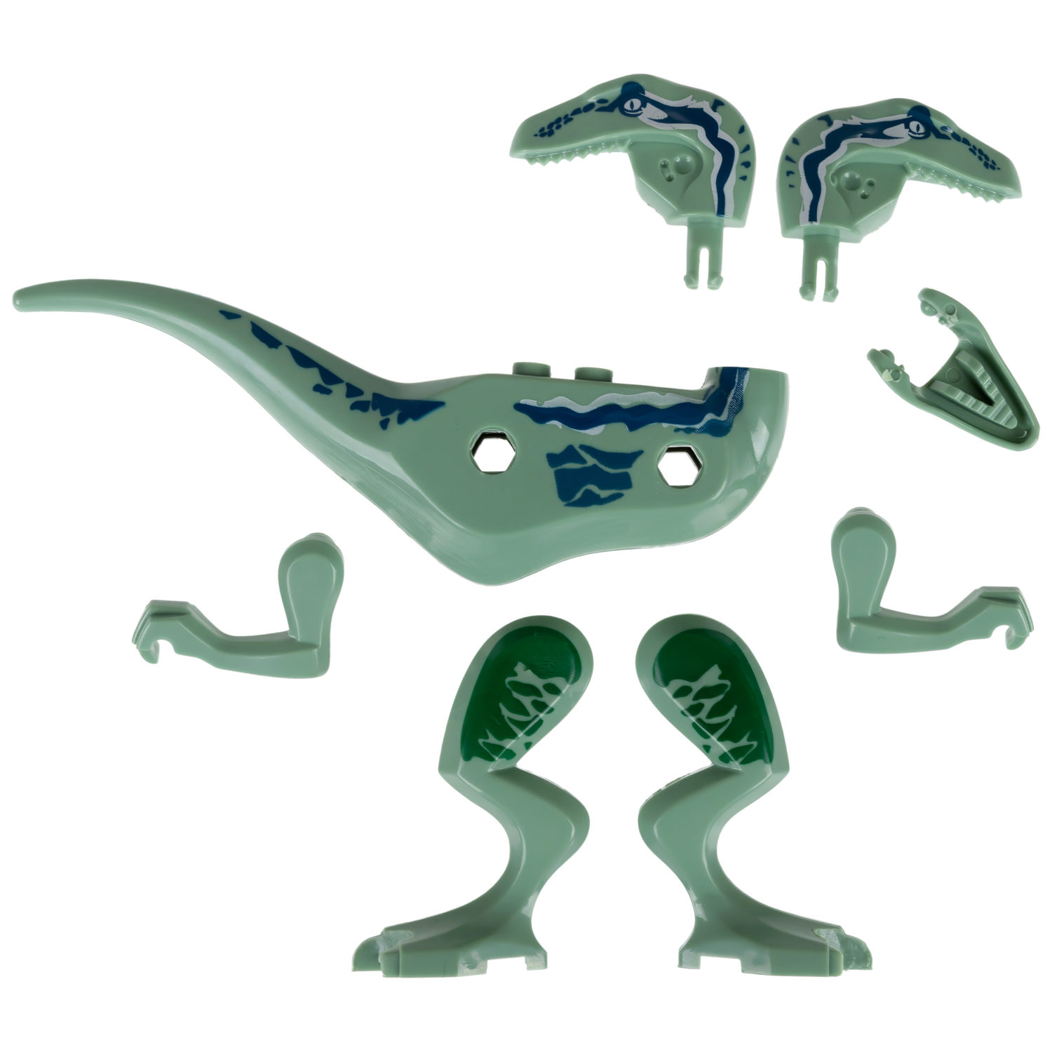 Конструктор 3д Blockformers 1TOY Парк динозавров, детский, 1 шт.