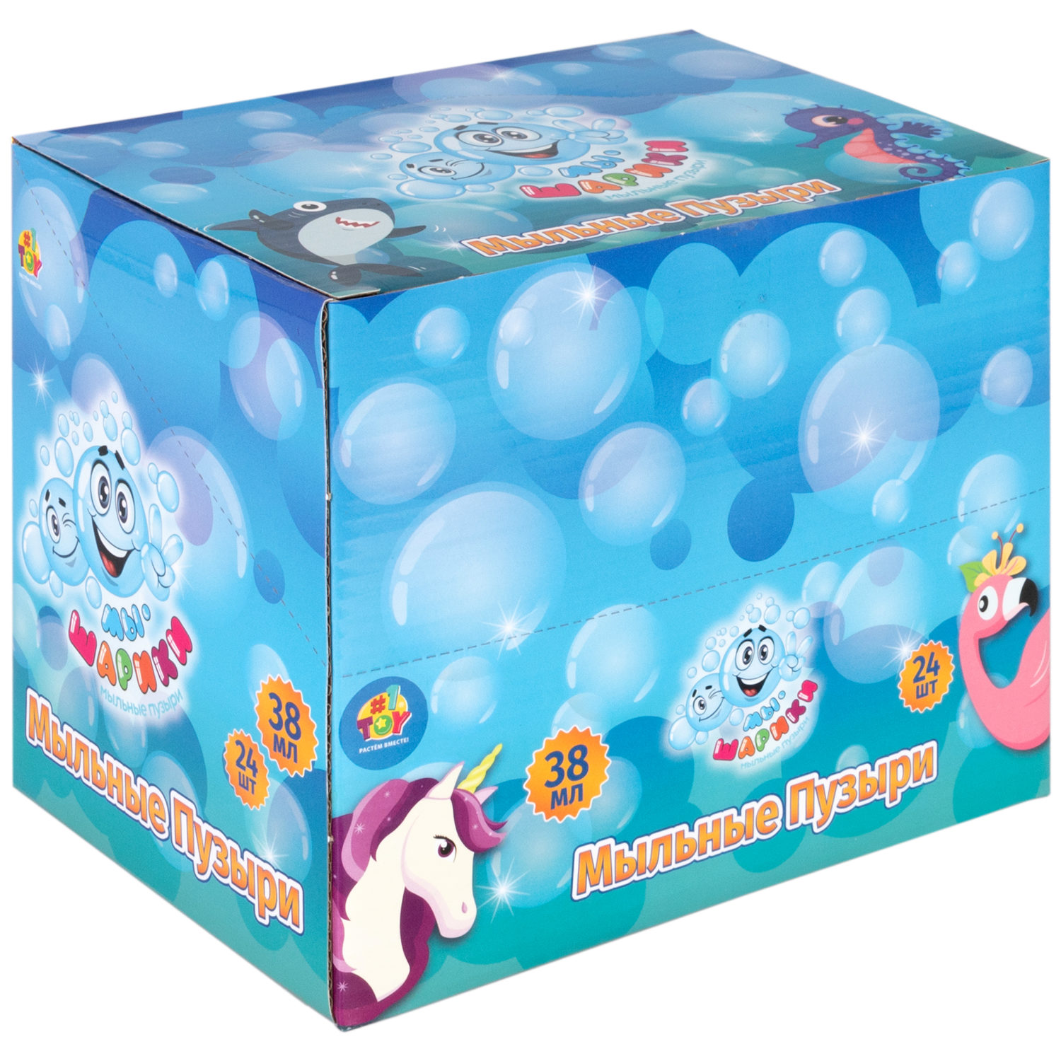 Мыльные пузыри 1TOY Мы-шарики! Динозавр птеродактиль, 38 мл, в ассортименте