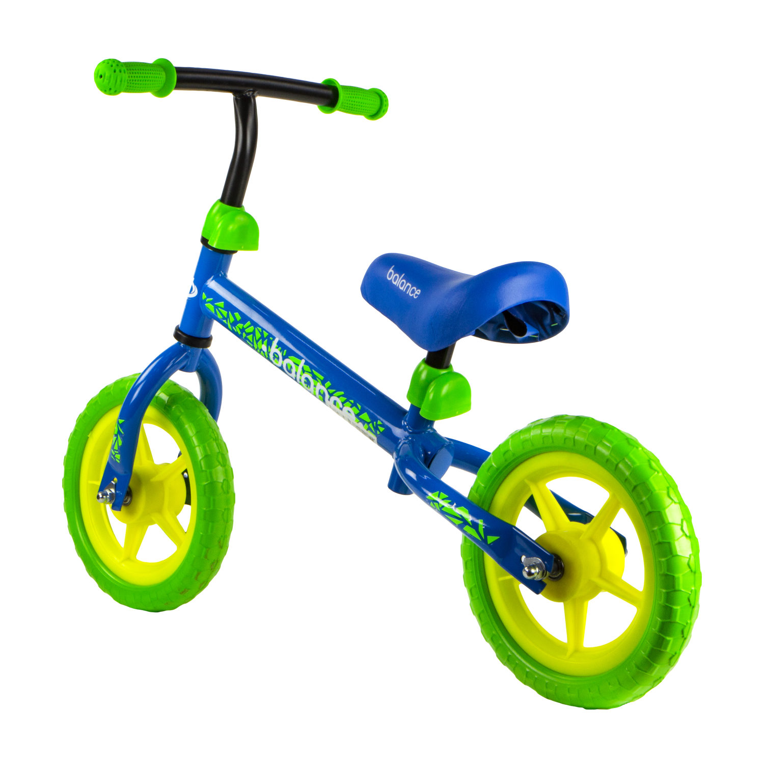 Беговел Navigator, колеса 10", стальная рама, пластиковые обода, EVA покрышки, втулки с подшипниками