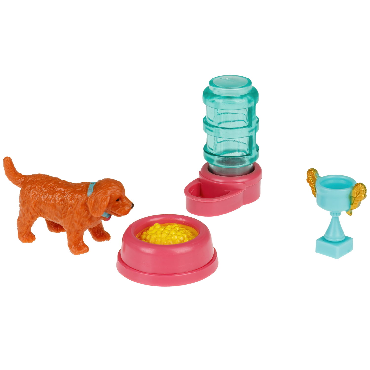 1TOY игровой набор Собачка с аксессуарами, в шаре, 6 видов в ассортименте