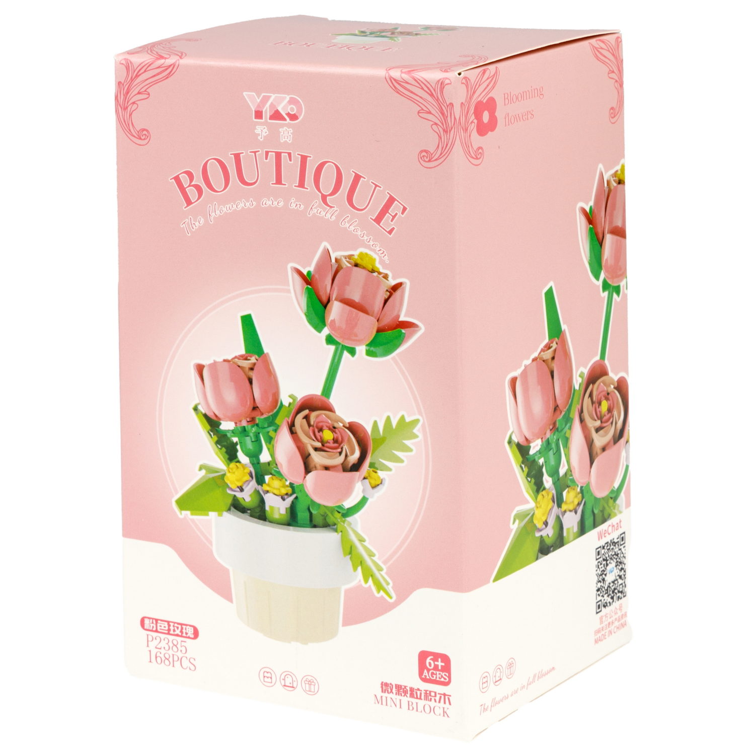 Конструктор 1TOY Blockformers "Цветы в горшках", 9 видов, от 138 до 223 деталей