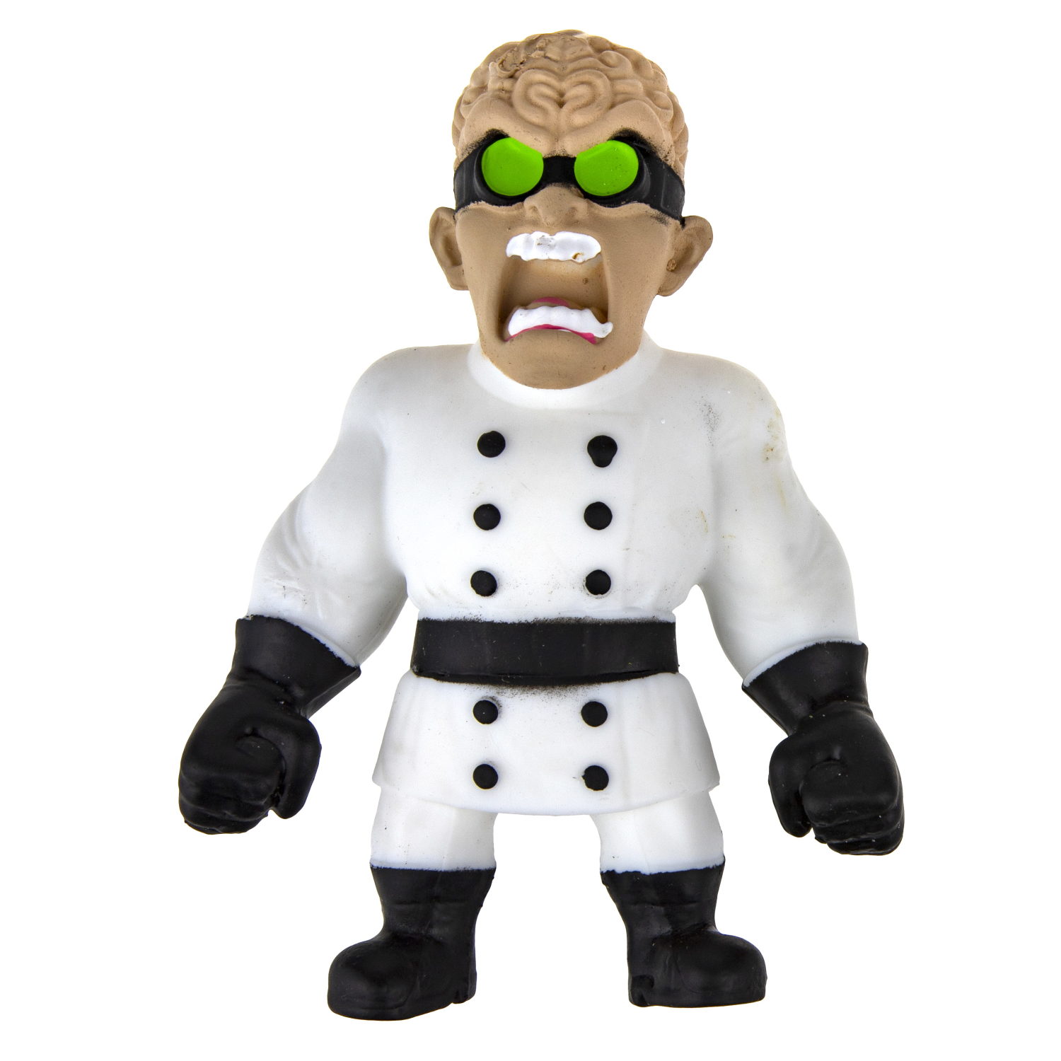 Тянущиеся фигурки 1TOY Monster Flex, серия 5, Безумный учёный, монстр тянучка, 15 см